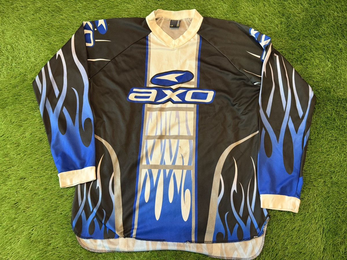 Other Vintage 90s AXO Sport AOP D Max Racing Motocross Flames Size US L / EU 52-54 / 3 - 1 Thumbnail