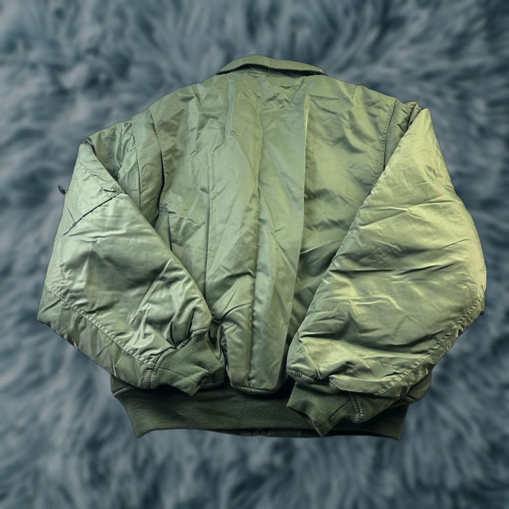Rothco Rothco CWU-45/P Bomber Jacket Mens XL Green Vintage: No, Military, Outdoor, 90s, Nylon, Zip, Short Length, Regular Fit, Wool? Size US XL / EU 56 / 4 - 1 Thumbnail