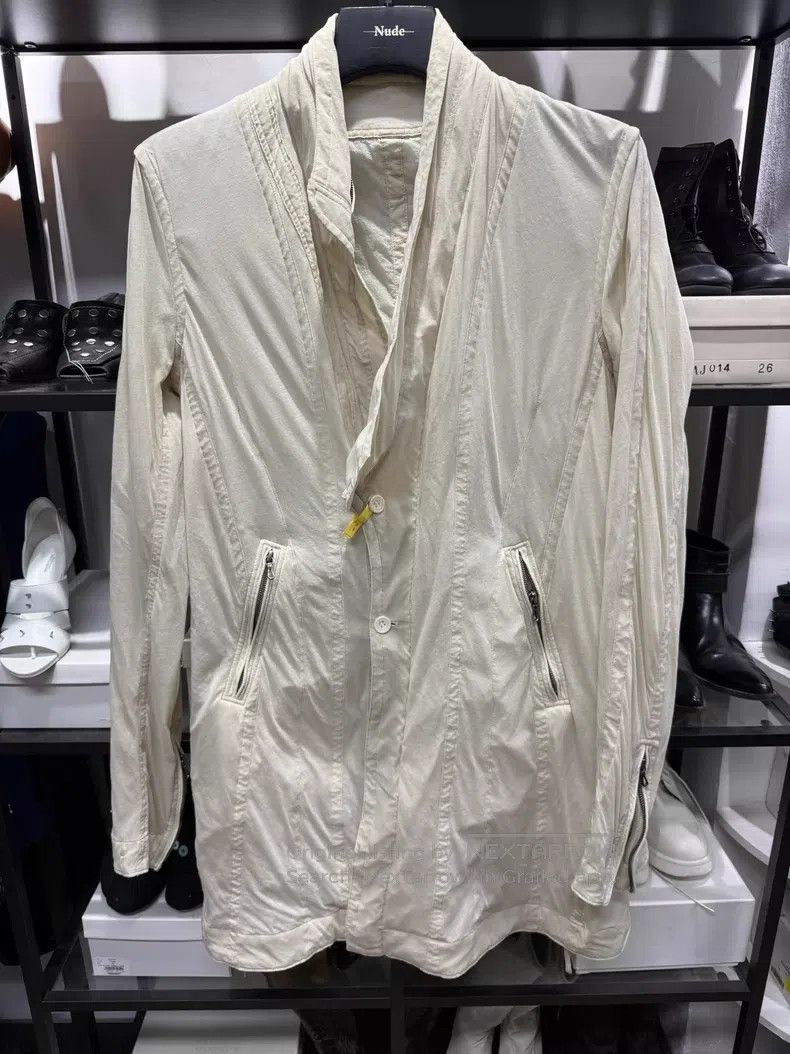Julius Julius Double-layered Gauze Collar Pleated Jacket Size US M / EU 48-50 / 2 - 1 Thumbnail