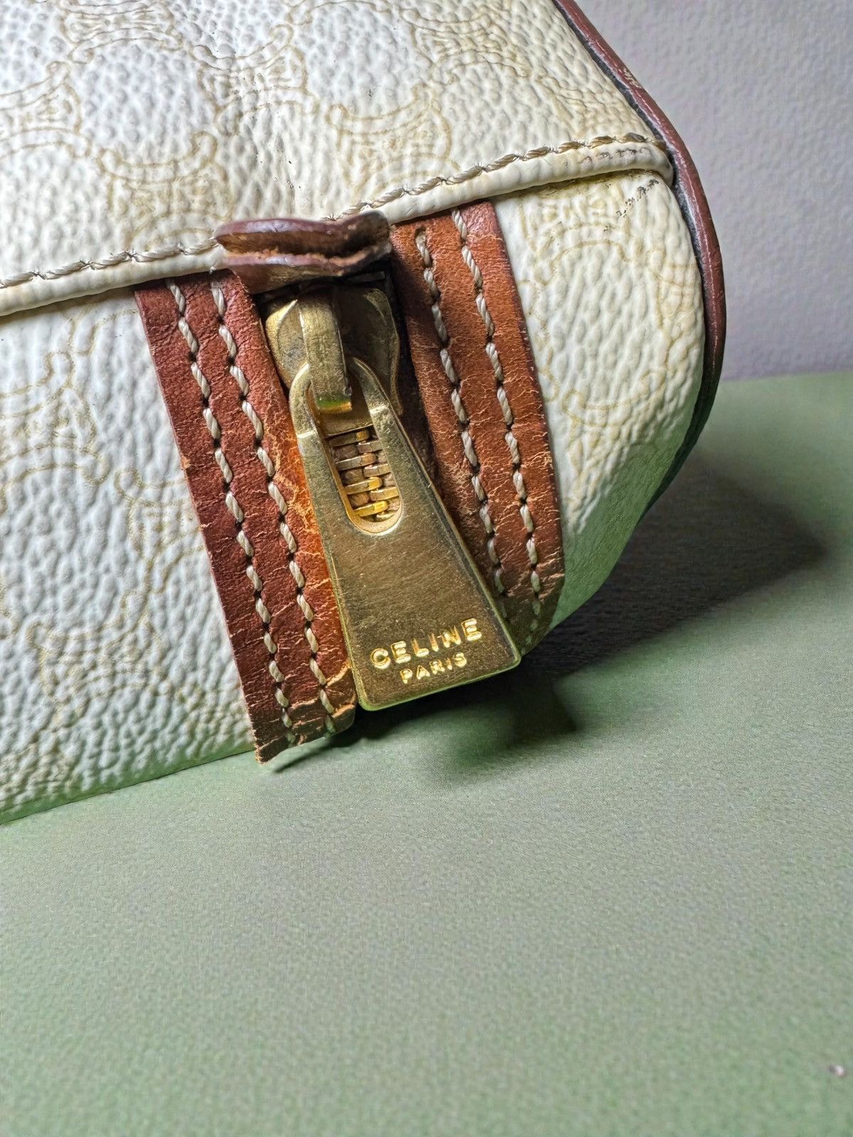 Celine Celine Women Bag Macadam White Vanity Handbag Size ONE SIZE - 6 Thumbnail