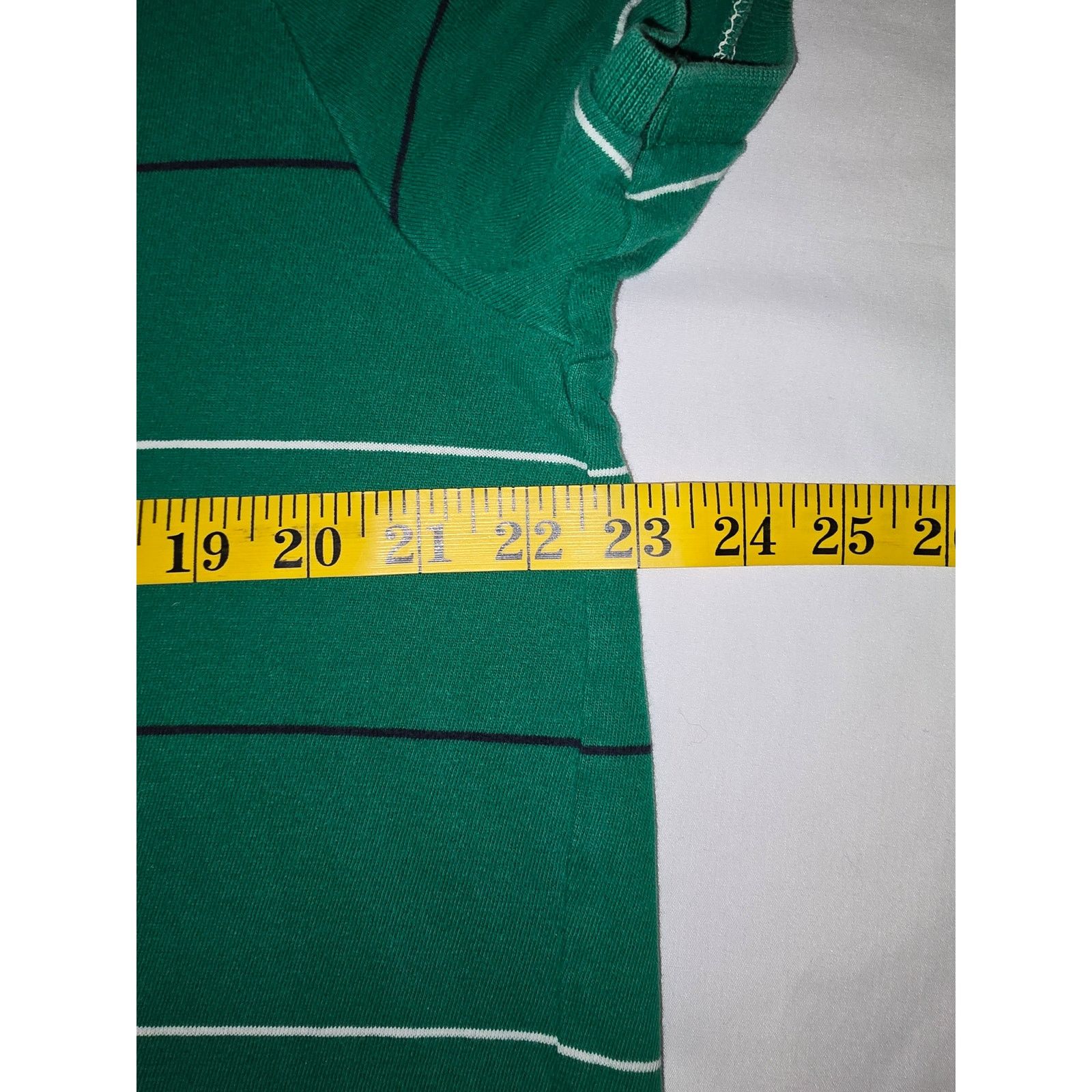 American Eagle Outfitters American Eagle Polo Mens XL Green Striped Vintage Fit Shirt Size US XL / EU 56 / 4 - 8 Thumbnail