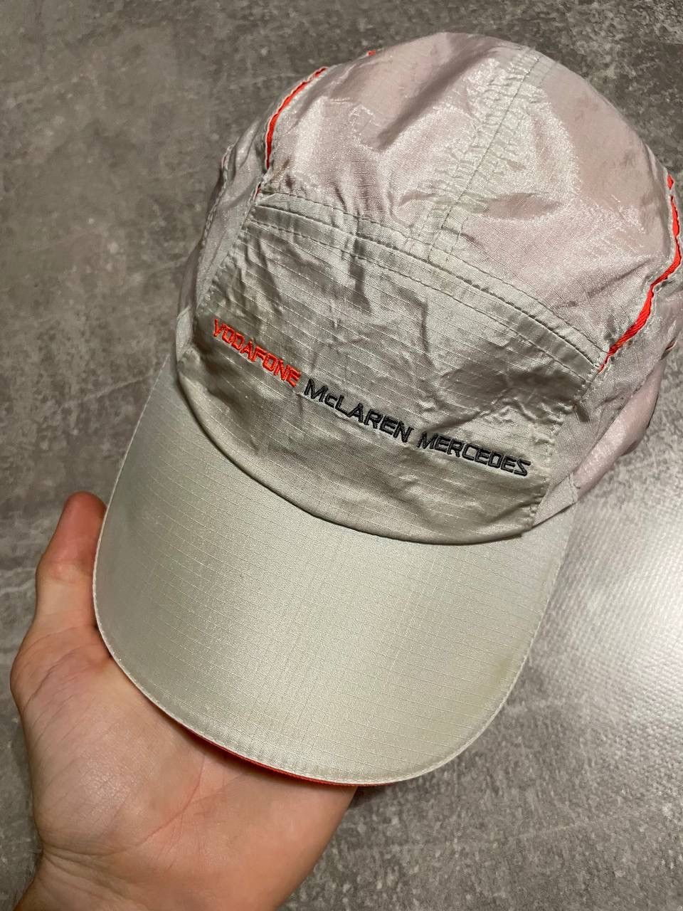Malcolm McLaren × Mercedes-Benz Vodafone McLaren Mercedes Fernando Alonso Lewis Hamilton Cap Size ONE SIZE - 12 Thumbnail