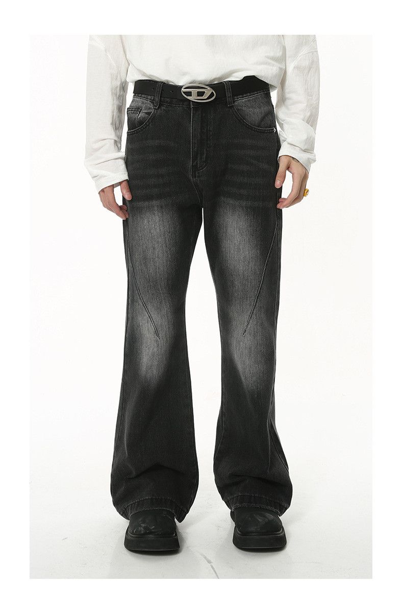 Japanese Brand × Jean Japanese retro slim-fit straight-leg flared jeans Size US 32 / EU 48 - 1 Thumbnail