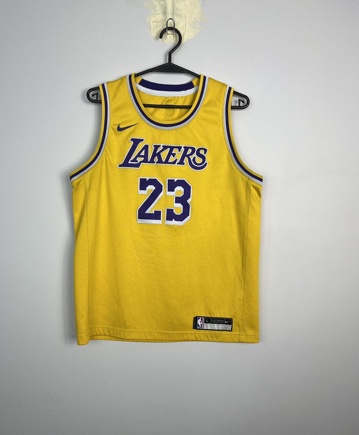 NBA × Nike Jersey Nike Los Angeles Lakers #23 James NBA Size US M / EU 48-50 / 2 - 2 Thumbnail