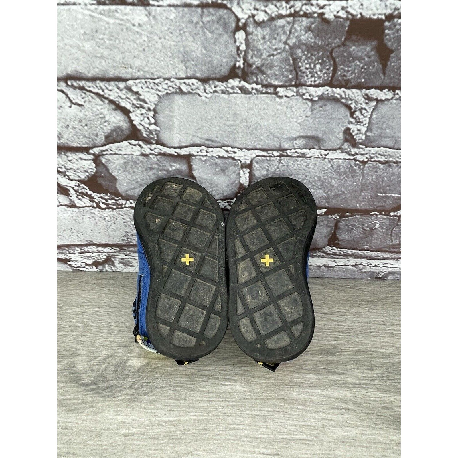 Dr. Martens DR MARTENS BLUE CANVAS Clover Fold Down BOOTS YOUTH AIR WALK Size US 6.5 / IT 36.5 - 8 Thumbnail