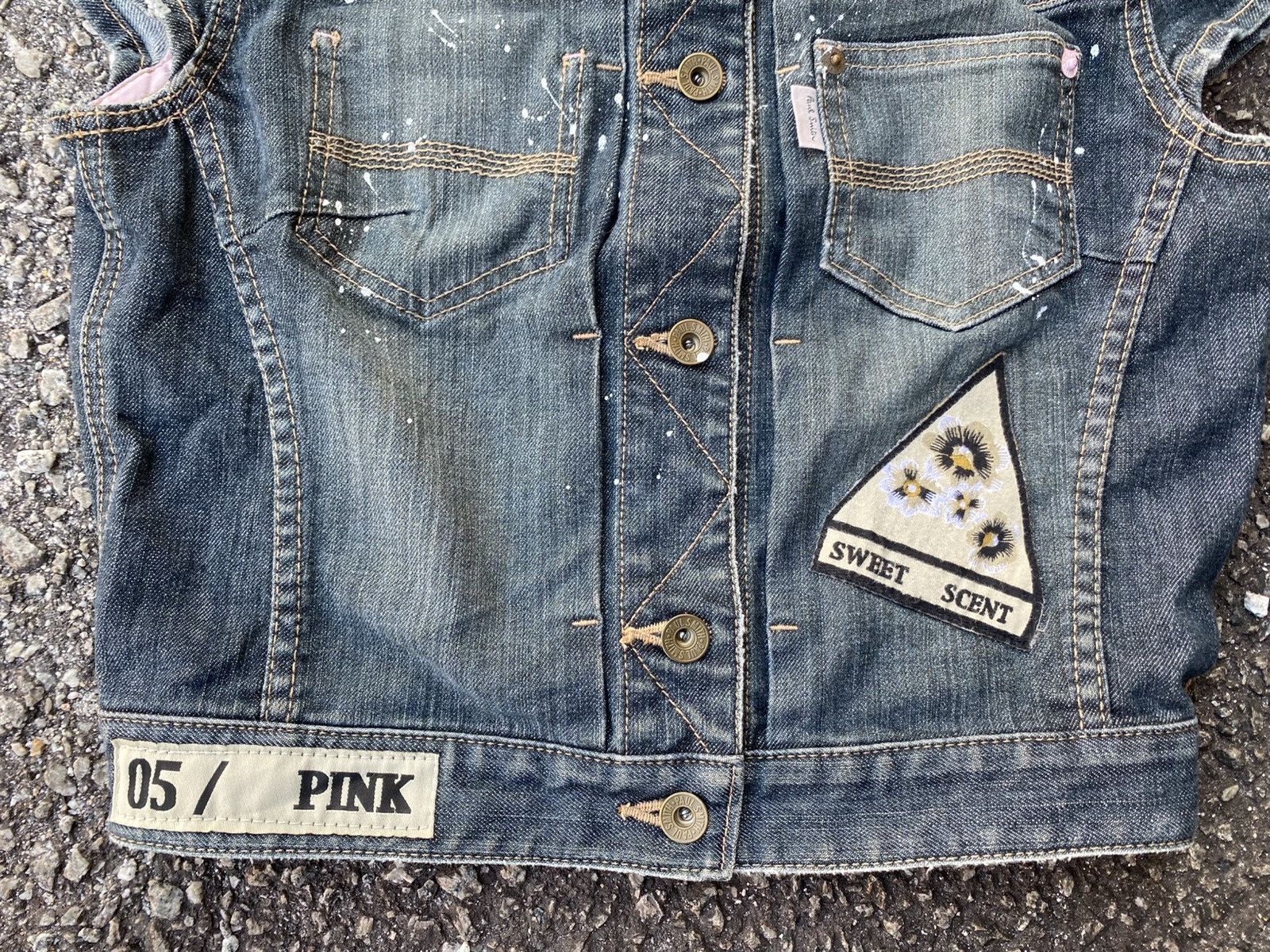 Paul Smith Paul Smith Pink Denim Jacket Size M / US 6-8 / IT 42-44 - 2 Thumbnail