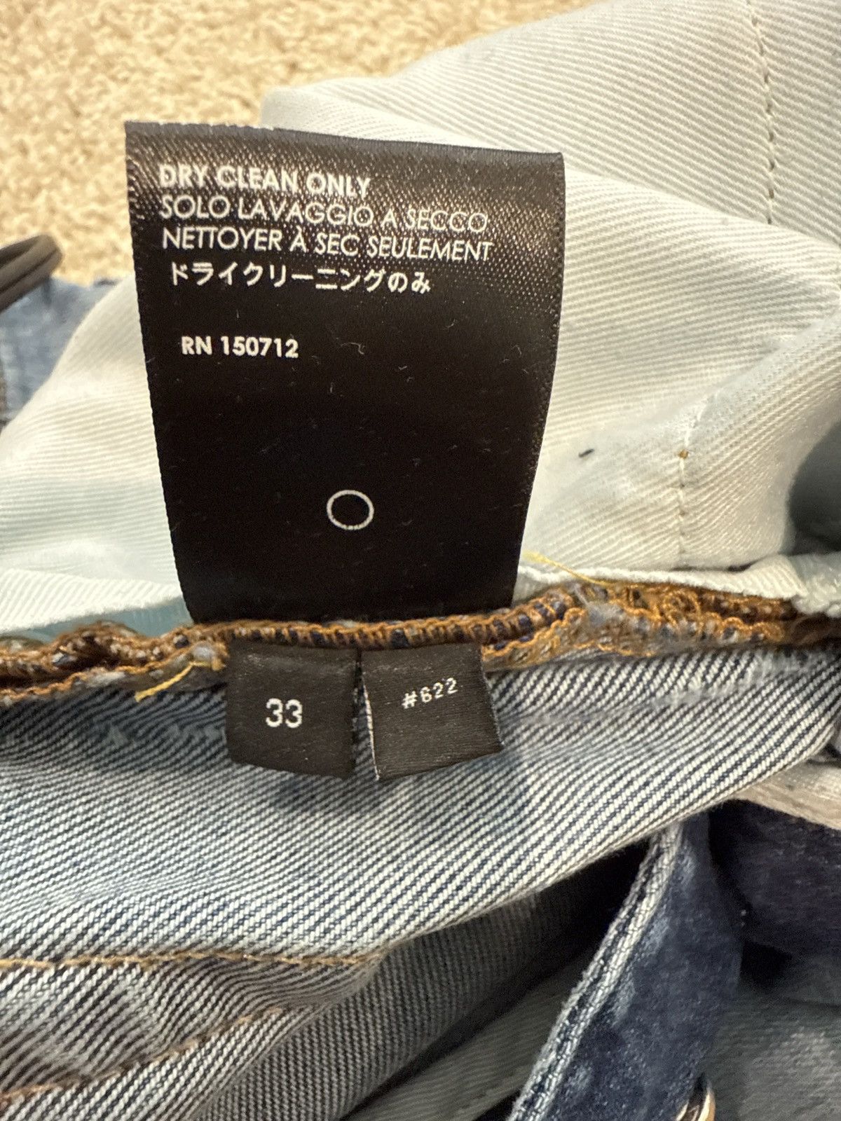 Amiri Amiri Ripped Denim Size US 34 / EU 50 - 11 Thumbnail