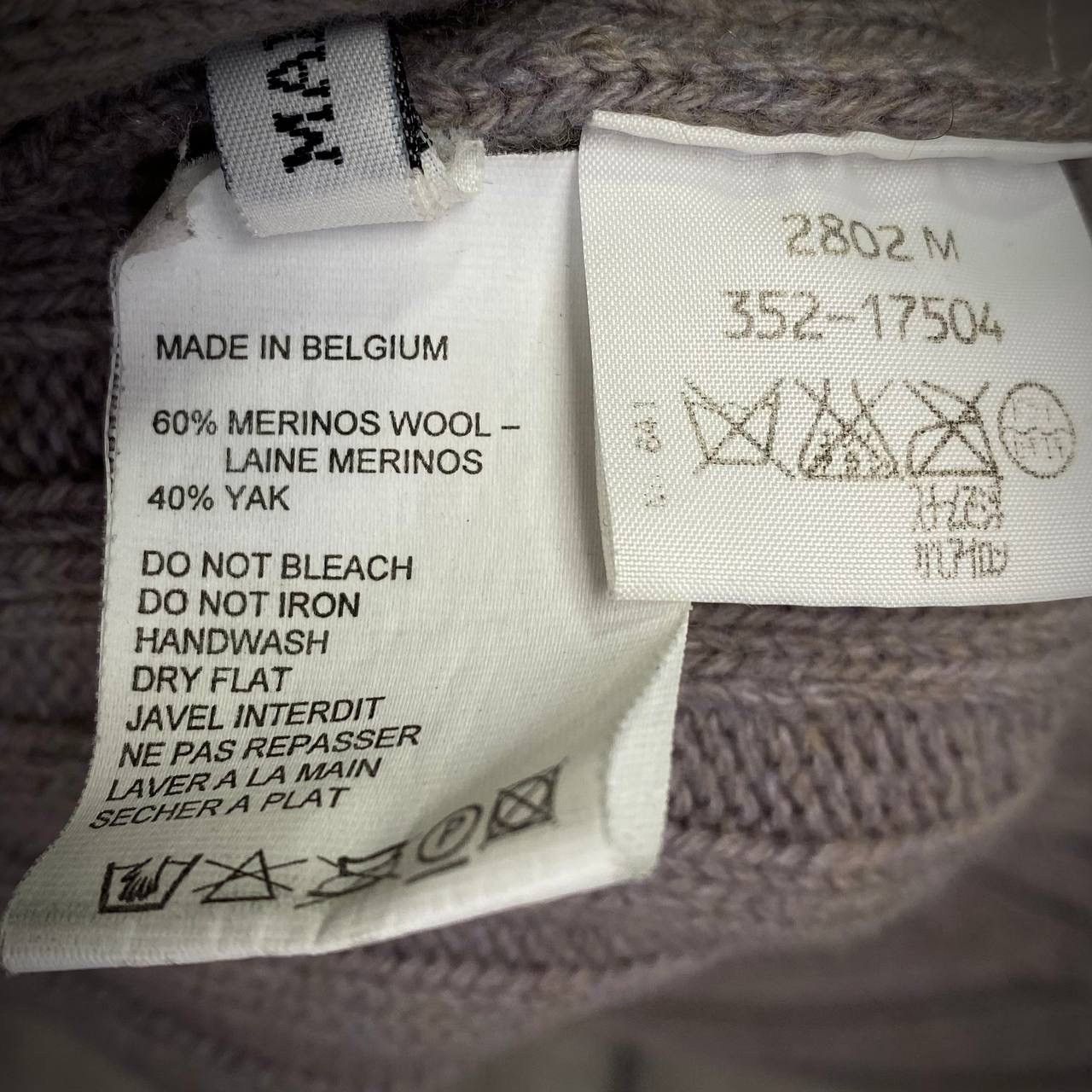 Ann Demeulemeester Yak wool sweater M Size US M / EU 48-50 / 2 - 7 Thumbnail