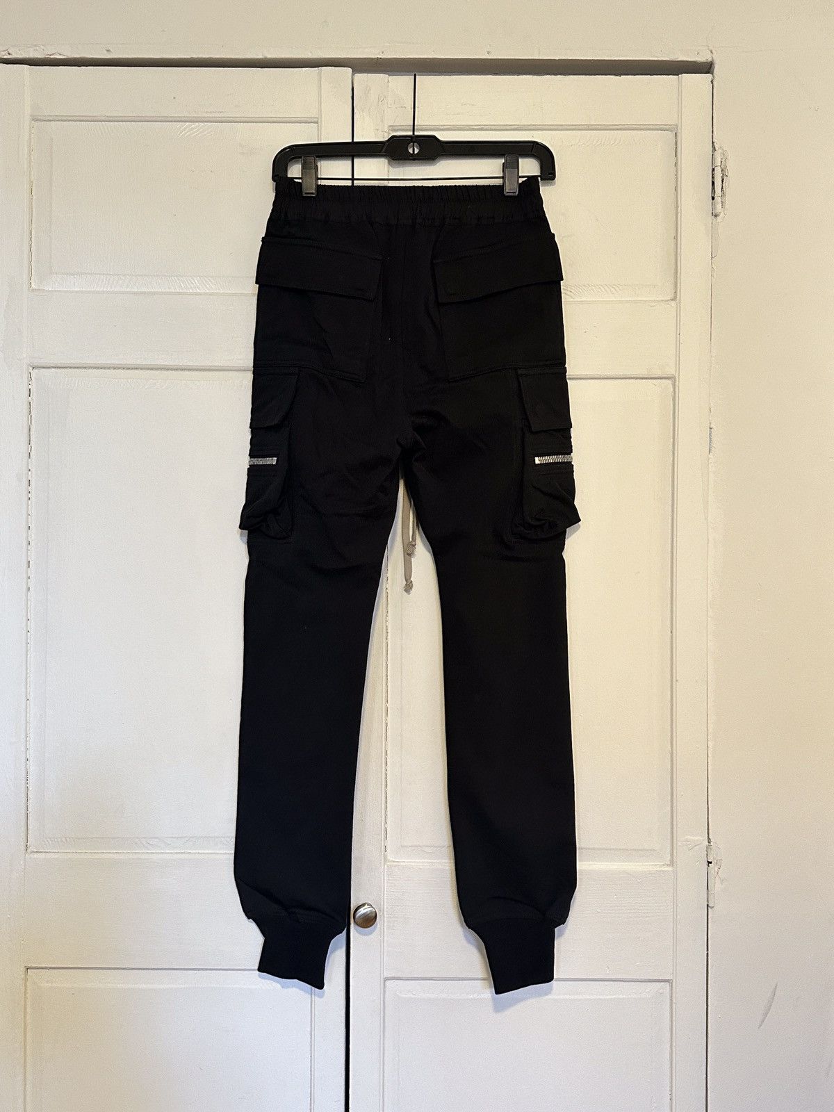 Rick Owens NWT Men’s Black Rick Owens Cargo Jogger size 46 IT Size US 28 / EU 44 - 4 Thumbnail