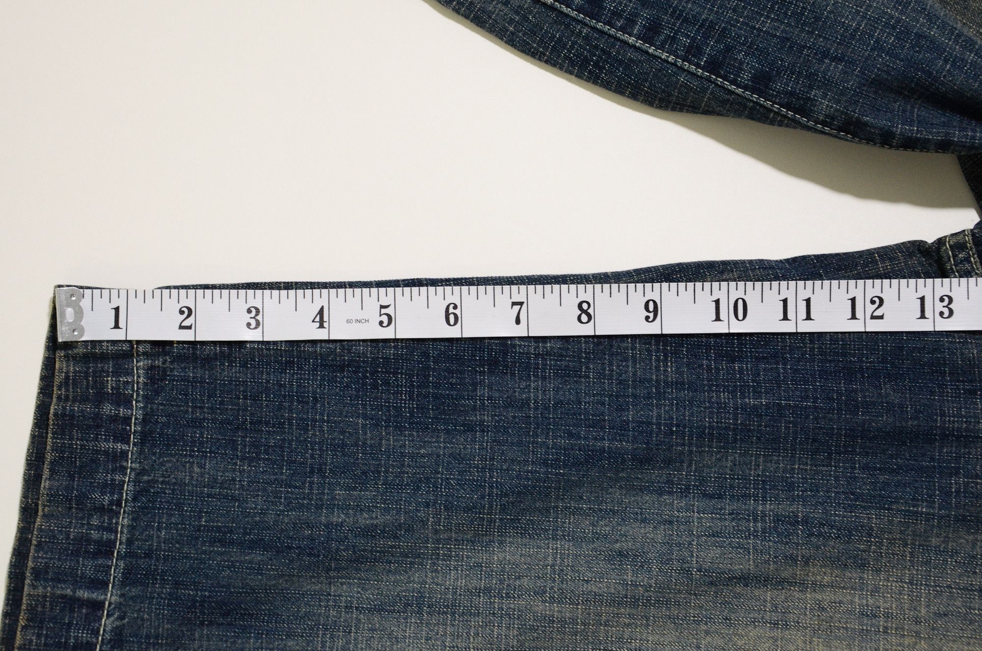 Phat Farm [Folded Color Stain] PF Rare Cargo Denim 90s Streetwear Size US 30 / EU 46 - 18 Thumbnail