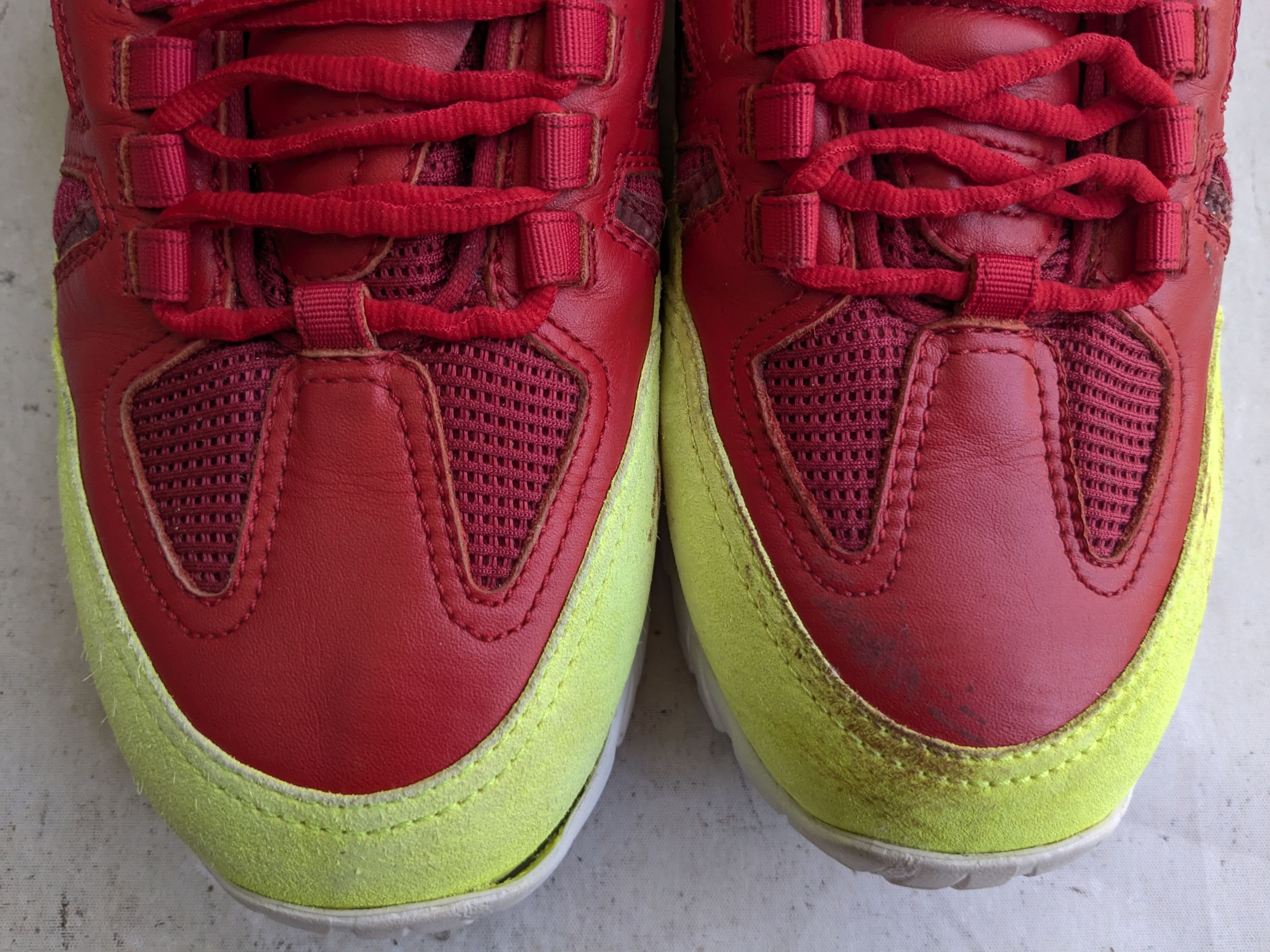 Maison Margiela Maison Margiela Security Sneakers 11 44 Red Green Size US 11 / EU 44 - 6 Thumbnail
