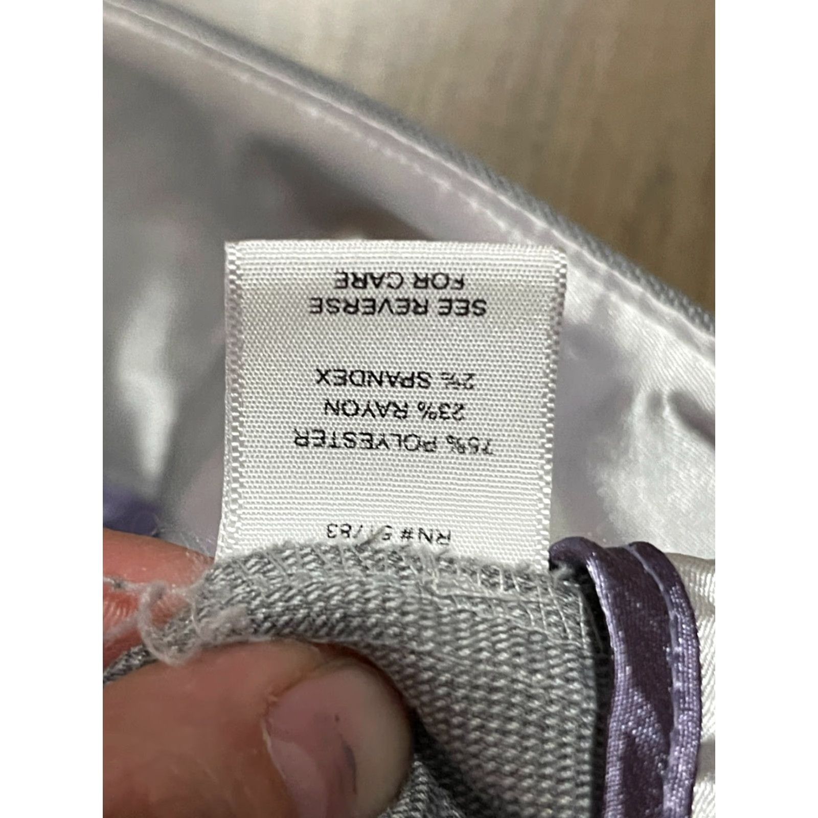 Vintage Women's Size 7/8 Gray Bootcut Dress Pants User: Women's Size 7/8 Gray Bootcut Dress Pants Size 28" / US 6 / IT 42 - 6 Thumbnail