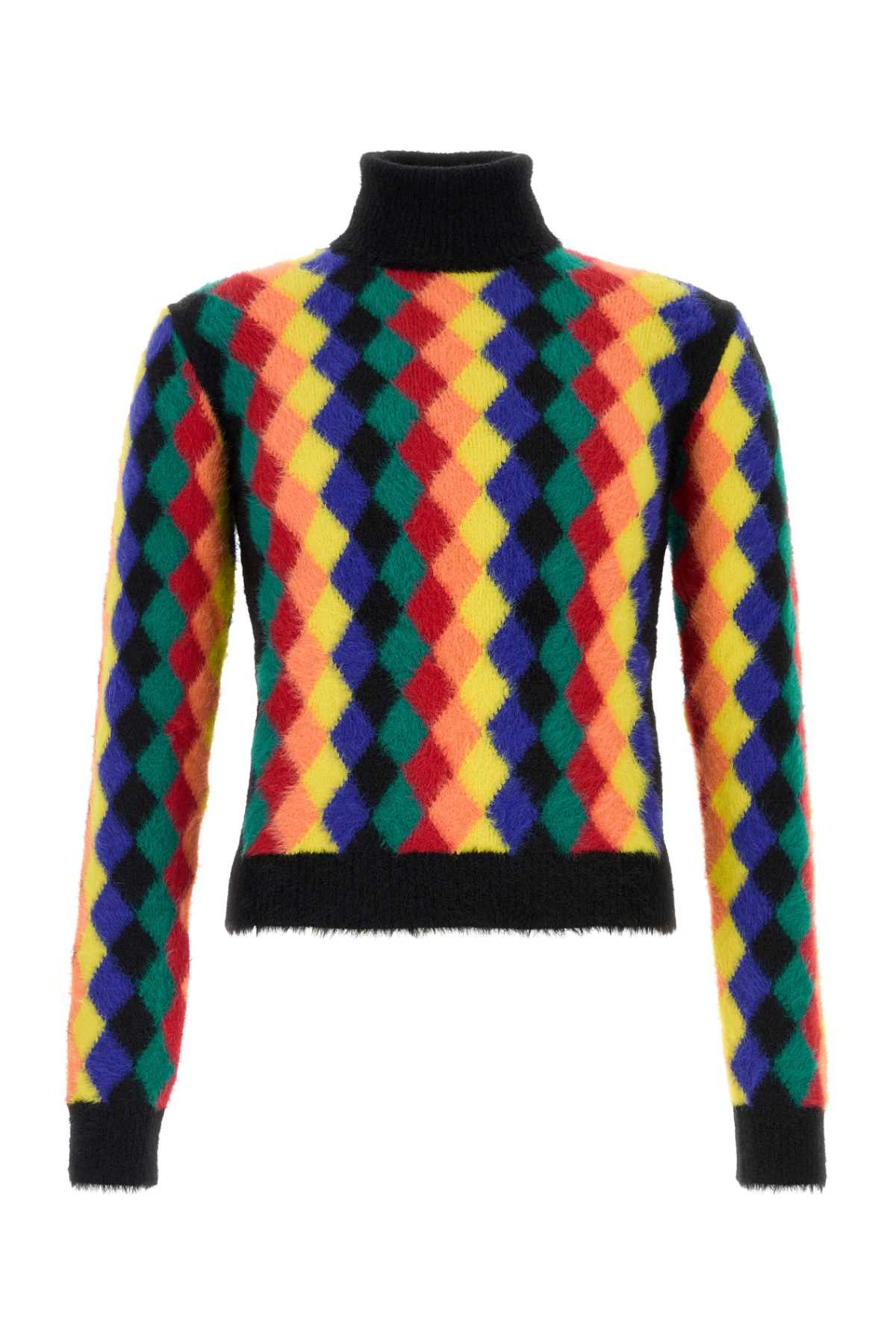 Loewe Multicolor Nylon Sweater Size US L / EU 52-54 / 3 - 1 Thumbnail