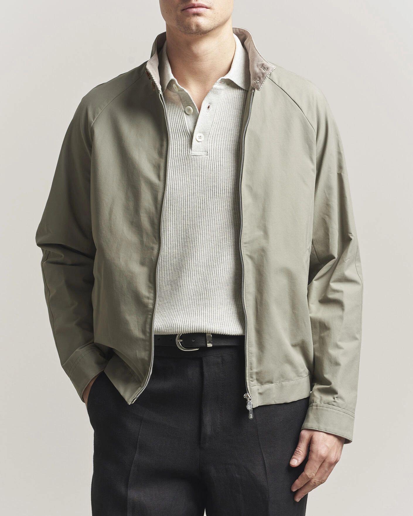 Brunello Cucinelli o1y0526 Casual Jacket in Sage Green Size US L / EU 52-54 / 3 - 3 Thumbnail