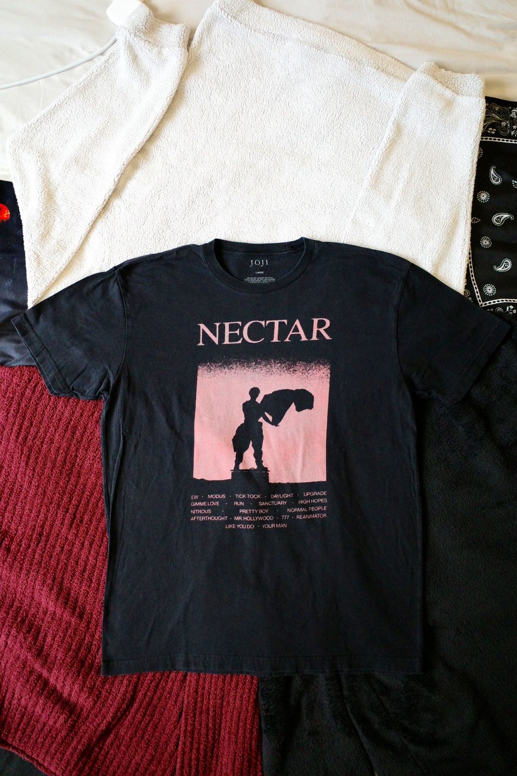 88rising Joji Nectar Tracklist Shadow Tee *Rare* Size US L / EU 52-54 / 3 - 3 Thumbnail