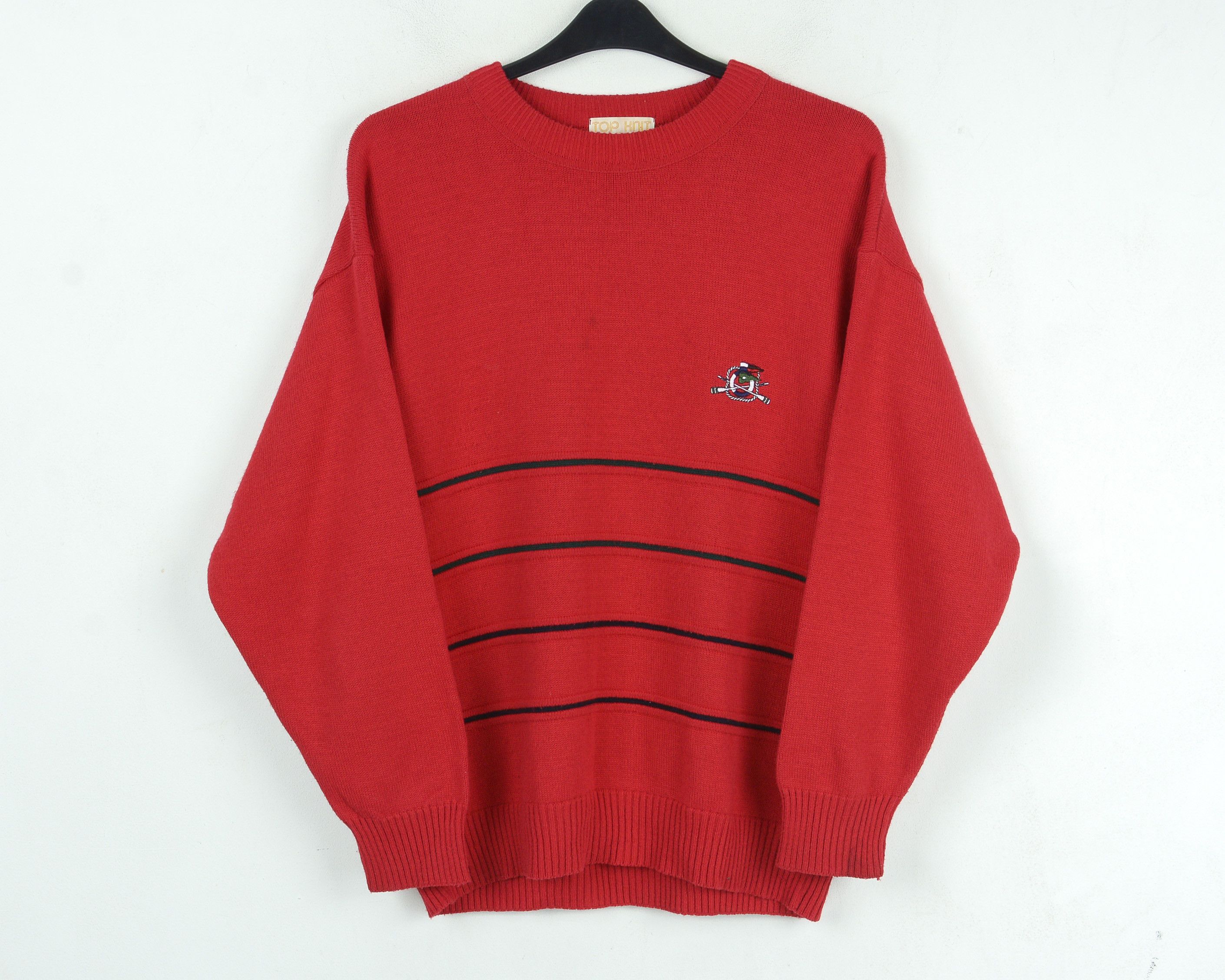 Vintage TOP KNIT FINLAND M Crew Neck Sweater Pullover Jumper Top Size US M / EU 48-50 / 2 - 2 Thumbnail