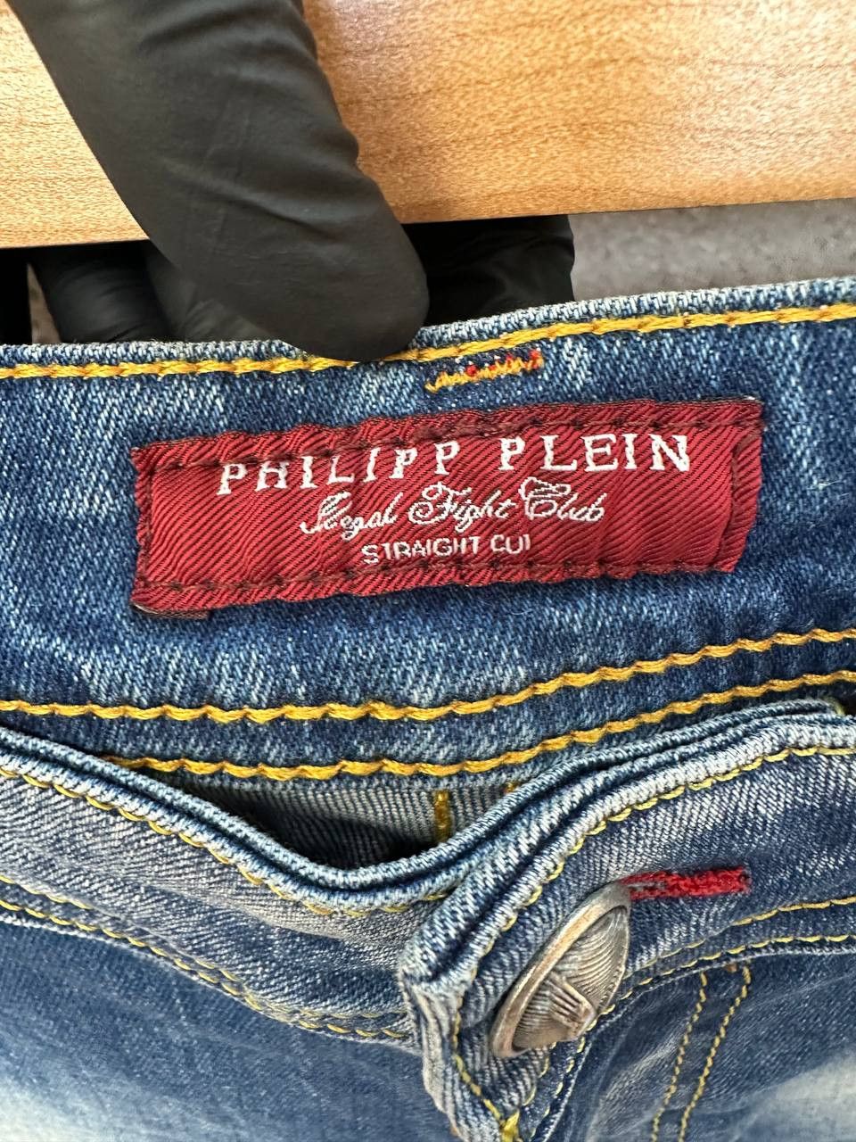 Philipp Plein Philipp Plein Illegal Fight Club Cowgirl Pants Distressed Size 32" / US 10 / IT 46 - 17 Thumbnail