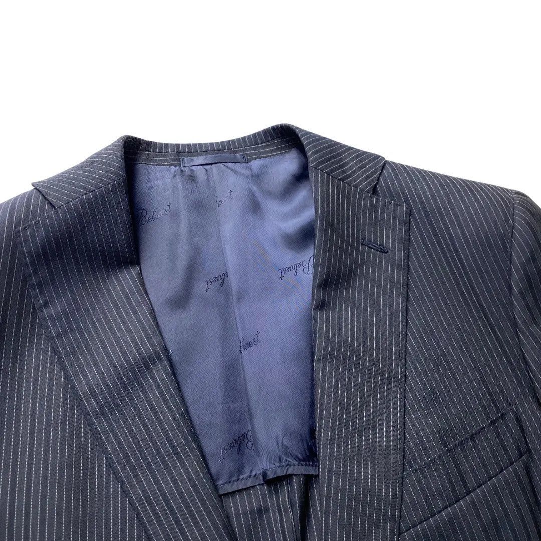 Belvest Belvest Striped Suit with Original Hanger Size 46R - 4 Thumbnail