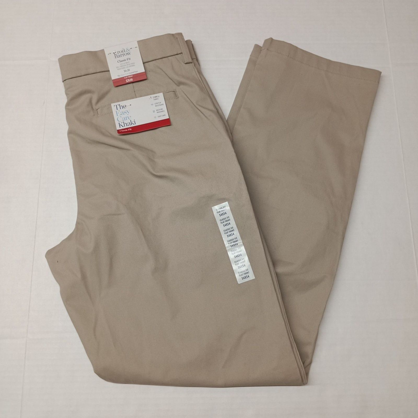men's croft & barrow classic-fit easy-care flat-front dress pants Men's Croft & Barrow Classic-Fit Easy-Care Pleated Dress Pants 40x29