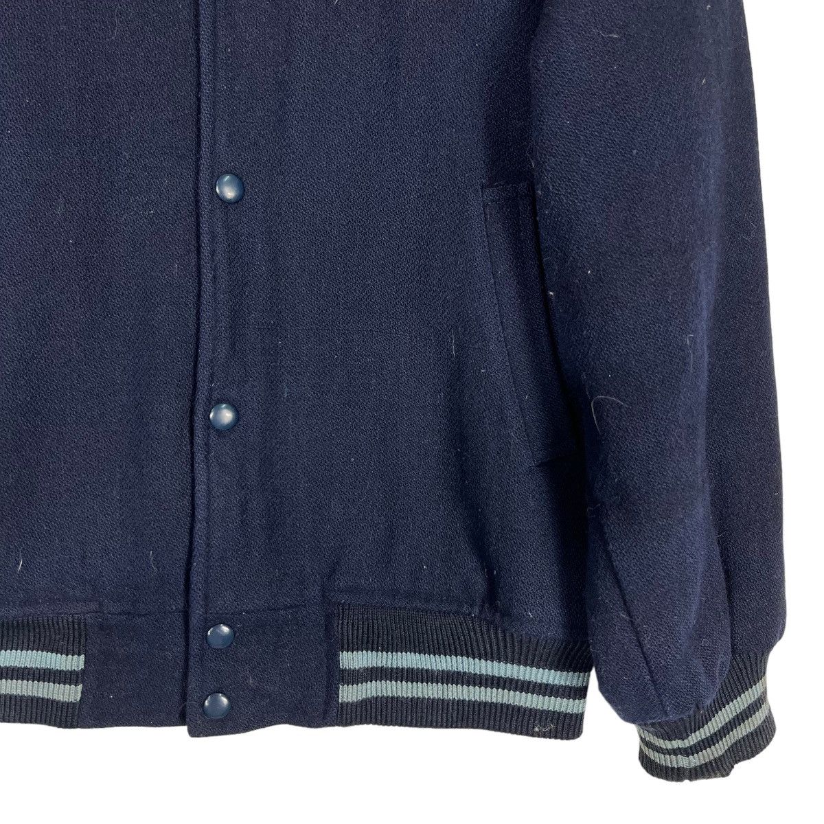 Japanese Brand 🔥 VINTAGE GQ FORD VARSITY BOMBER JACKET Size US L / EU 52-54 / 3 - 4 Thumbnail