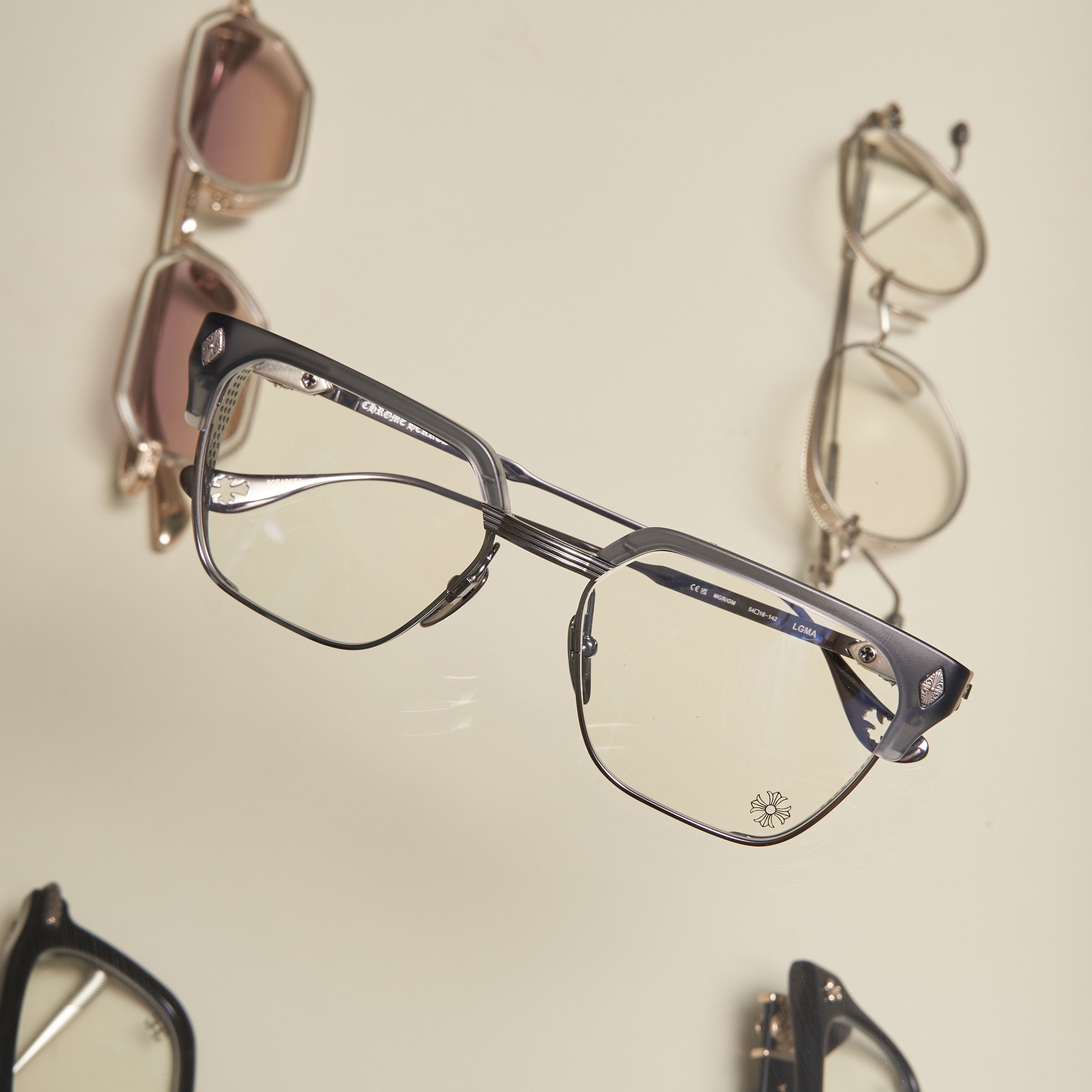 Chrome Hearts CHROME HEARTS LGMA Matte Graphite/Gunmetal Size ONE SIZE - 9 Thumbnail