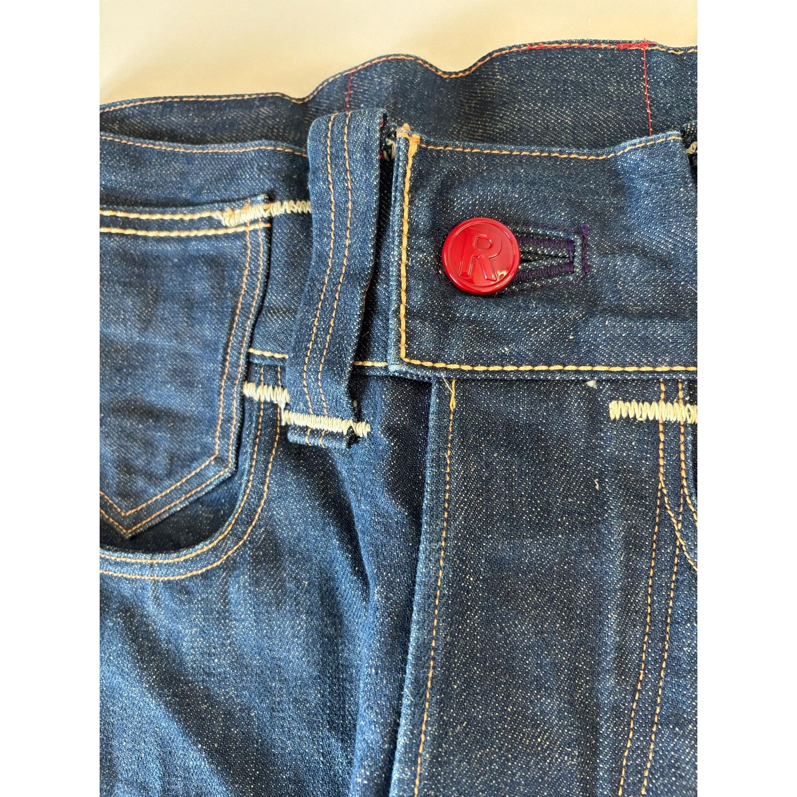 Levi's Levi’s RED Harem Jeans Y2K Selvedge Drop Crotch Pants Size US 30 / EU 46 - 6 Thumbnail