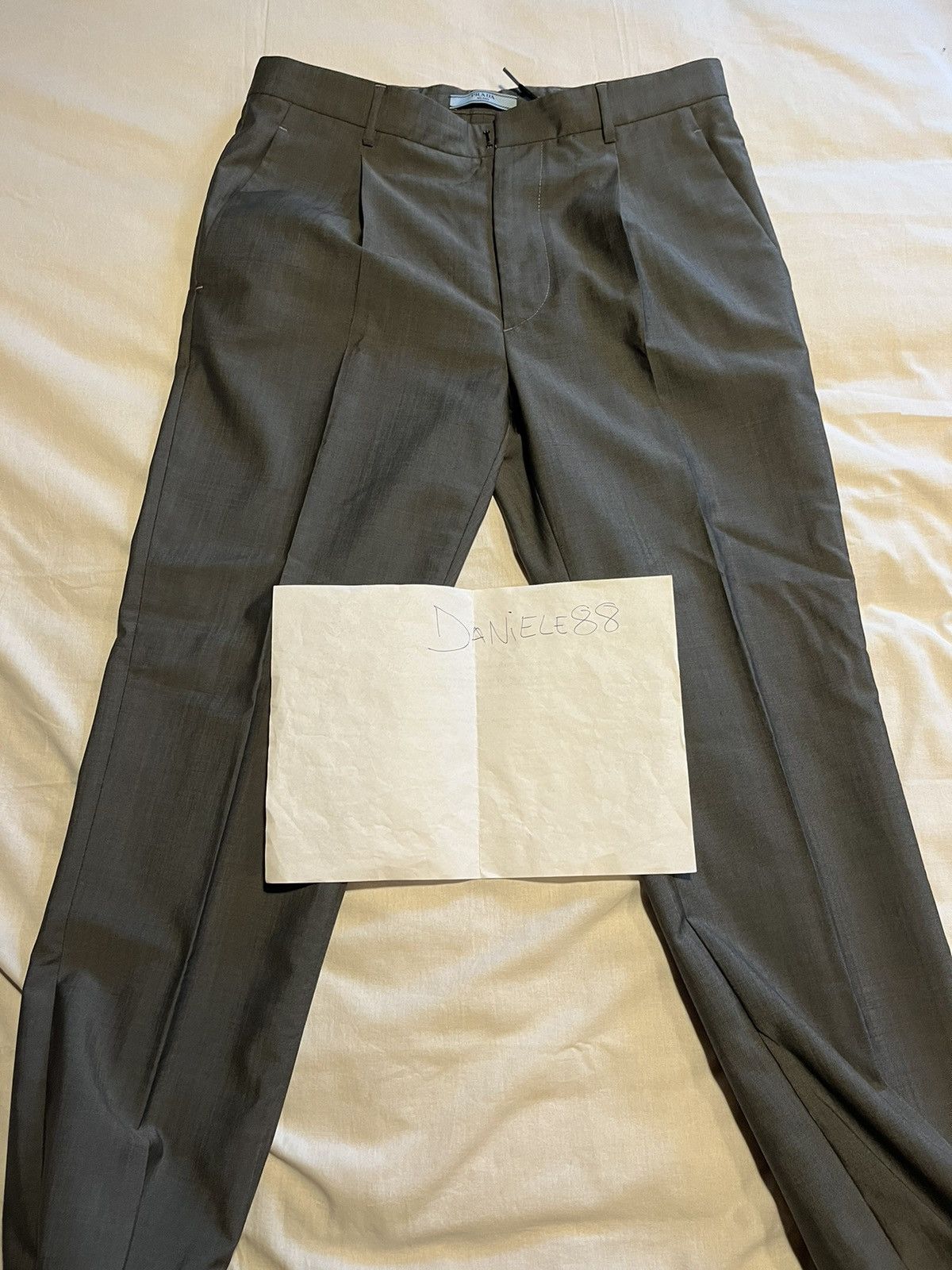 Prada Prada velcro wool trousers. Size US 31 - 6 Thumbnail