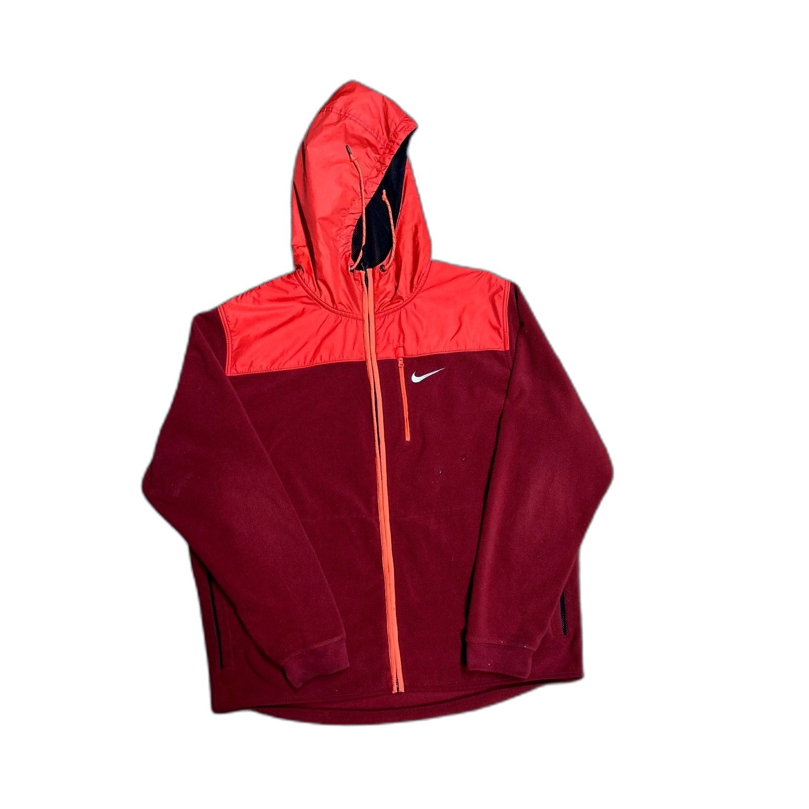 Nike Nike Red Orange Sportswear Jacket Flawed 2XL Size US XXL / EU 58 / 5 - 1 Thumbnail