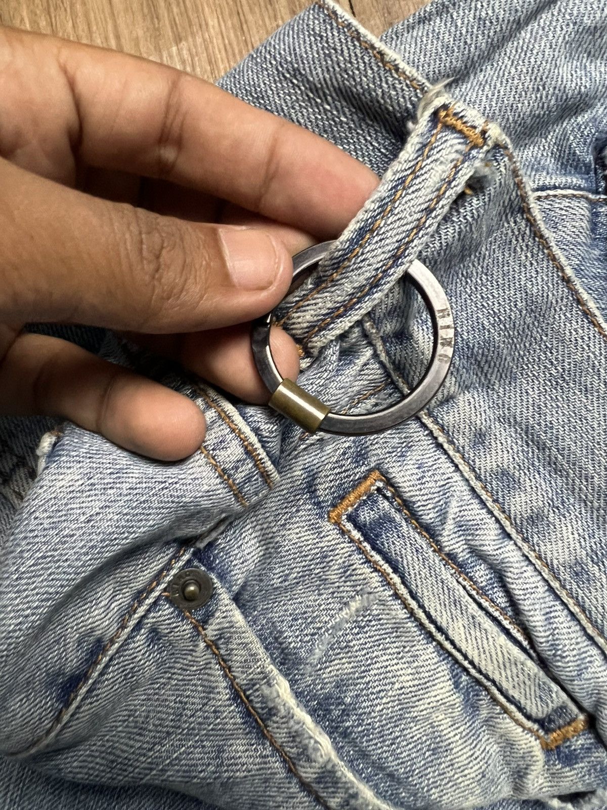 Ring Milano RING Milano Italy Men’s Straight Leg Denim Jeans (45) Size US 30 / EU 46 - 11 Thumbnail