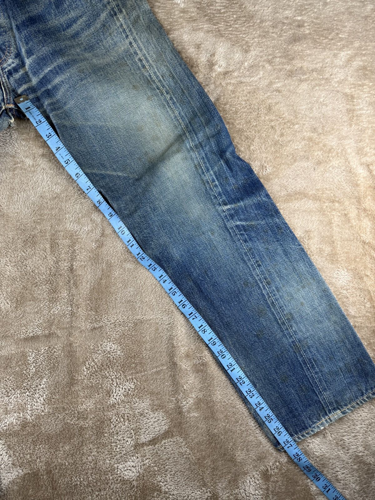 Denime Vtg Denime Lot66 jeans Selvedge Japan Made Grunge Style Size US 29 - 19 Thumbnail