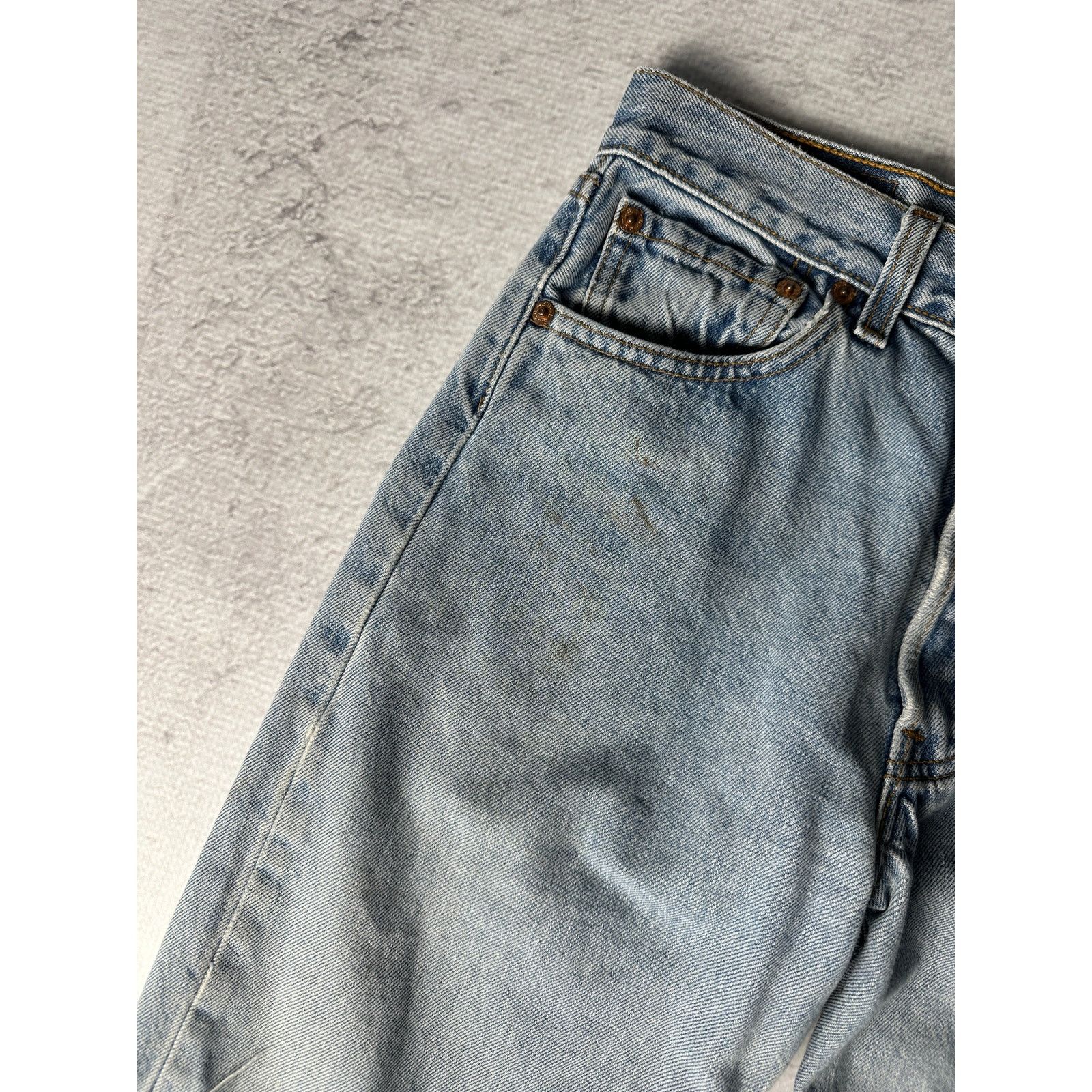 Levi's Vintage Levis Blue Jean Shorts - Women's Bottoms 28W10L Size 28" / US 6 / IT 42 - 3 Thumbnail