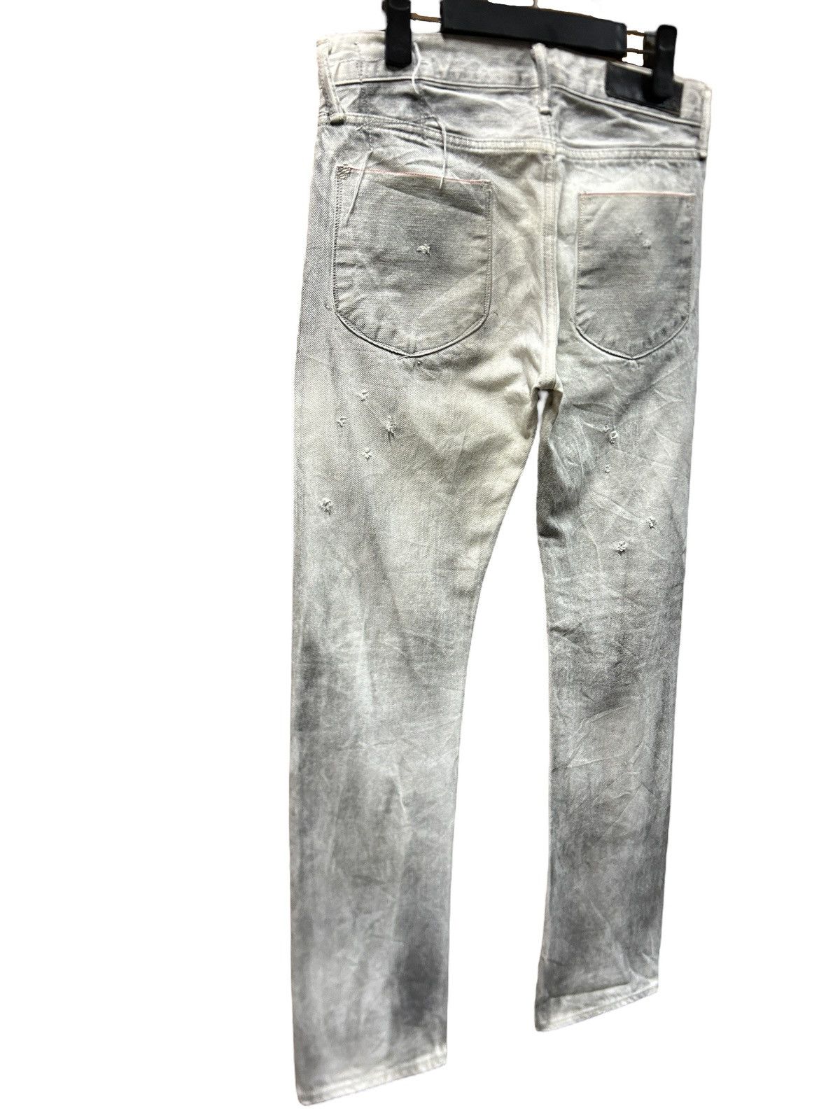 Japanese Brand × KURO × Vintage Vintage Kuro ‘Graphite’ Rare White Fade Selvedge Jeans Size US 31 - 8 Thumbnail