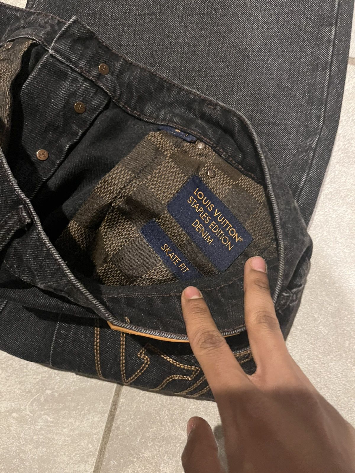 Louis Vuitton Louis Vuitton Skate Fit Denim Size US 30 / EU 46 - 9 Thumbnail