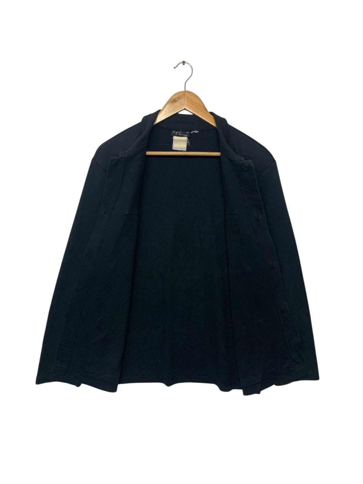 agnes b. Agnes B. Homme Paris Cardigan Button Down Cotton Jacket Size M / US 6-8 / IT 42-44 - 3 Thumbnail