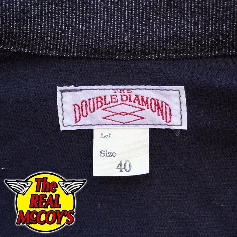 The Real McCoy's The Real McCoy Size 38Discharge Striped MOLESKIN Pepper and Size US M / EU 48-50 / 2 - 6 Thumbnail