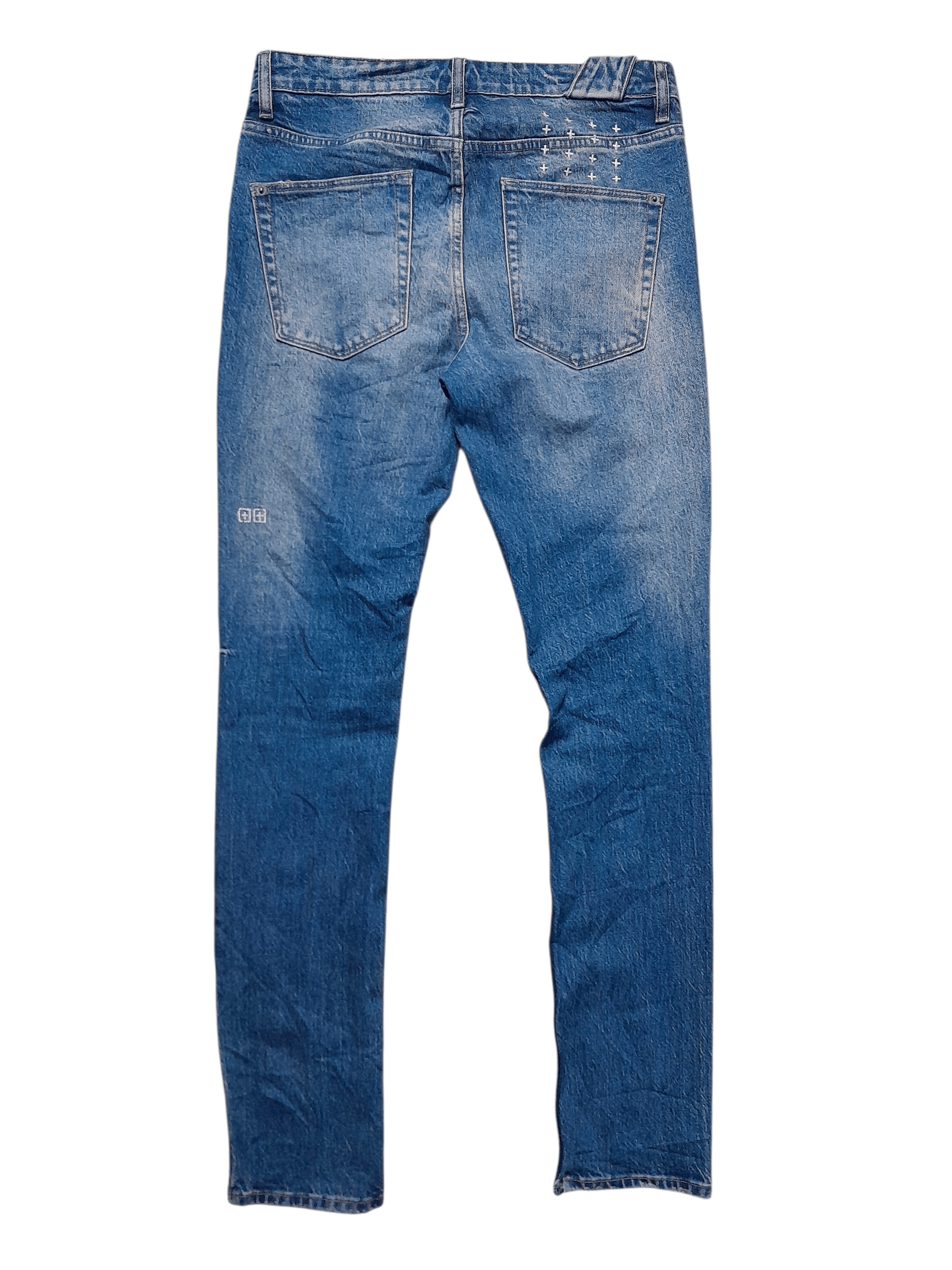Ksubi Ksubi Chitch Distress Slim Size US 33 - 3 Thumbnail