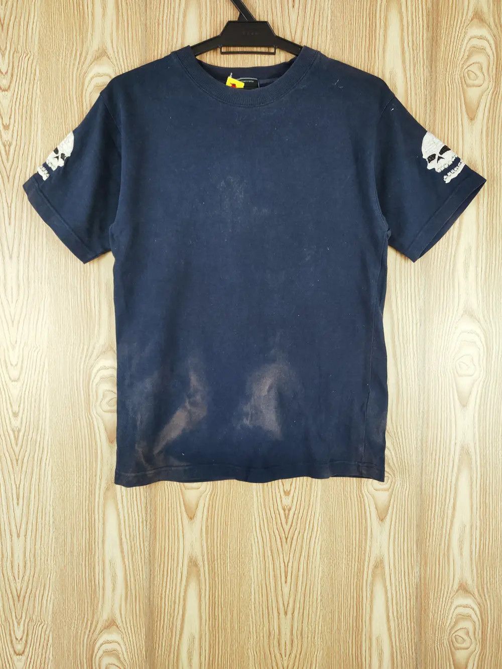 Japanese Brand Saigon Vietnam skull Back Street Crawler Navy Faded #W144 Size US S / EU 44-46 / 1 - 8 Thumbnail