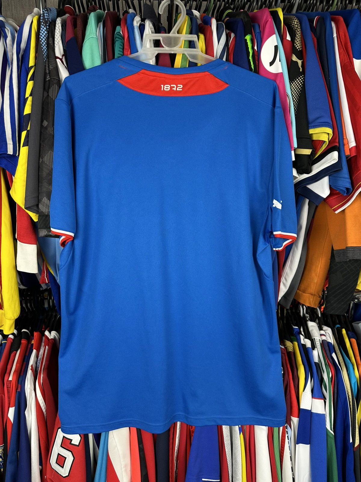 Puma PUMA Rangers 2013 - 2014 home football shirt jersey camiseta Size US L / EU 52-54 / 3 - 2 Thumbnail