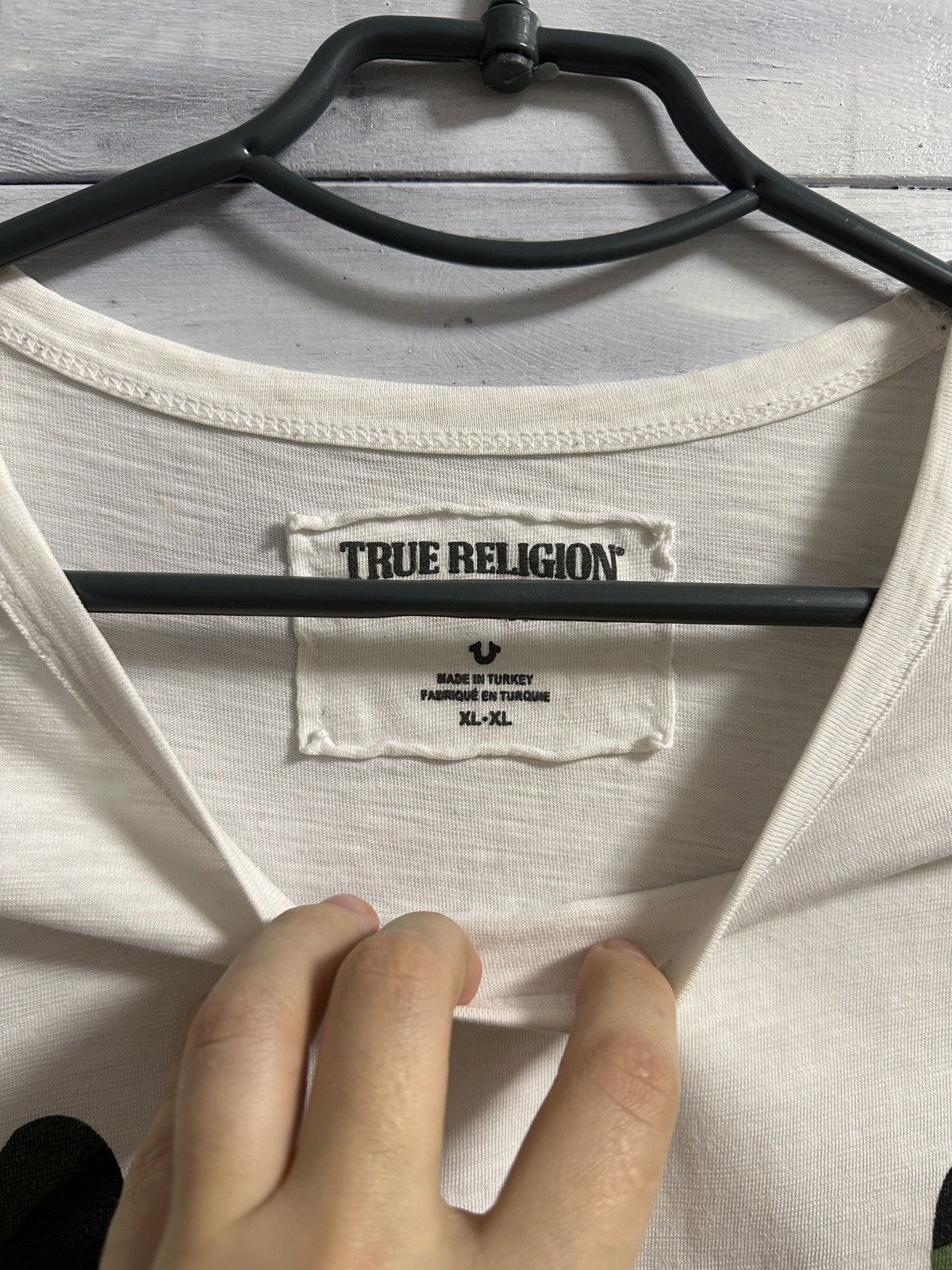 True Religion Rare T-Shirt True Religion Big Logo Japan Style. Size US XL / EU 56 / 4 - 8 Thumbnail