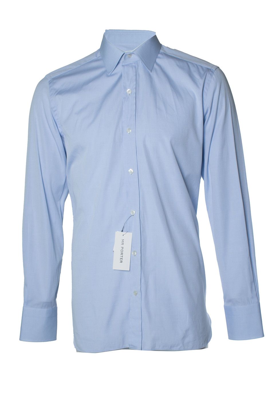 Tom Ford Tom Ford, blue cotton shirt Size US L / EU 52-54 / 3 - 1 Thumbnail