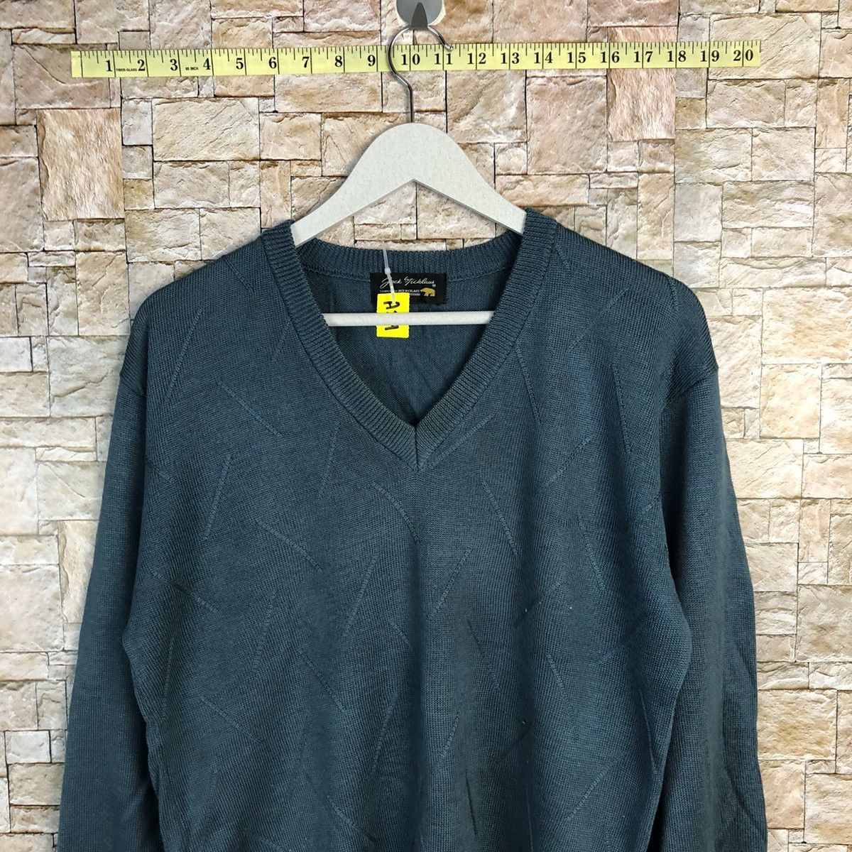 Golden Bear Jack Nicklaus vintage japan sweatshirt Blue Knitwear #A219 Size M / US 6-8 / IT 42-44 - 5 Thumbnail