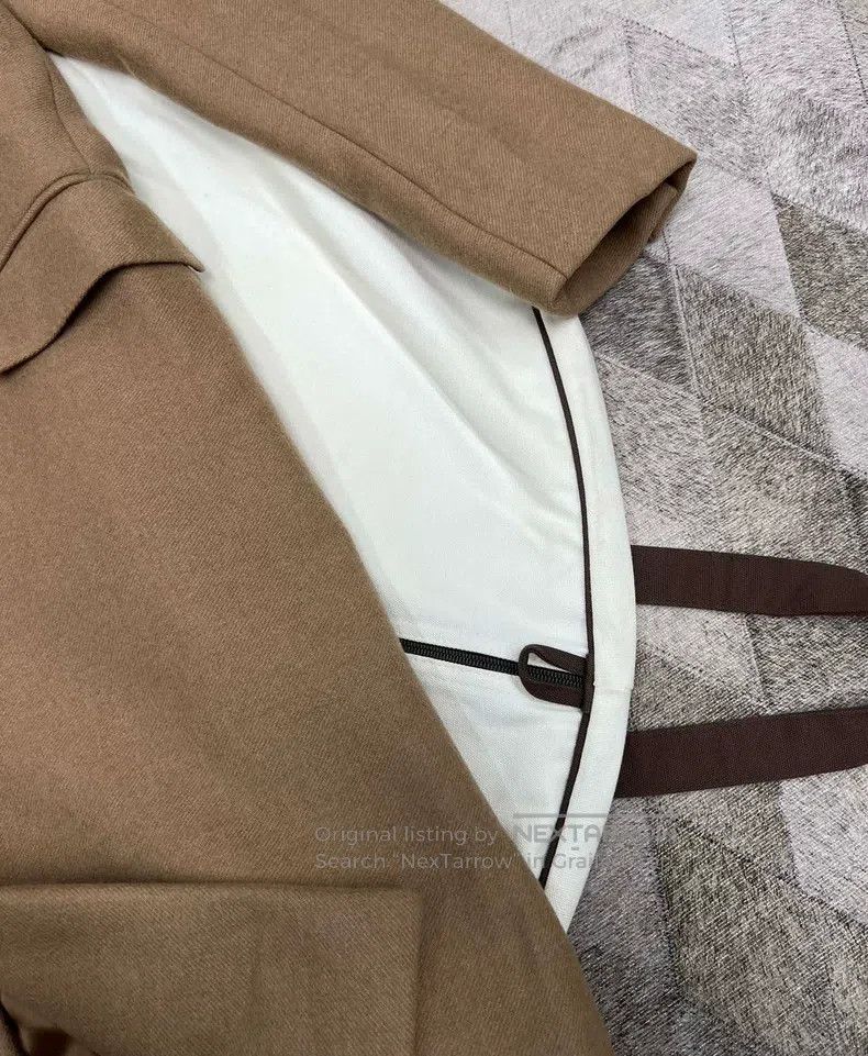 Hermes Hermes Autumn-Winter Camel Hair Coat Size US L / EU 52-54 / 3 - 3 Thumbnail