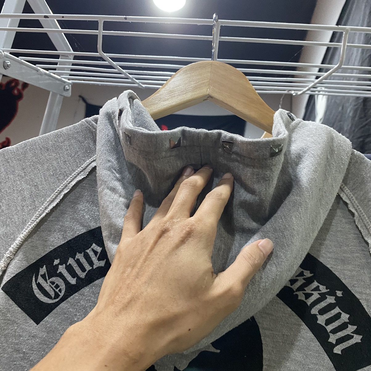 If Six Was Nine Sky Bomber hoodie inspired Hysteric Glamour Punk Bondage Size S / US 4 / IT 40 - 10 Thumbnail