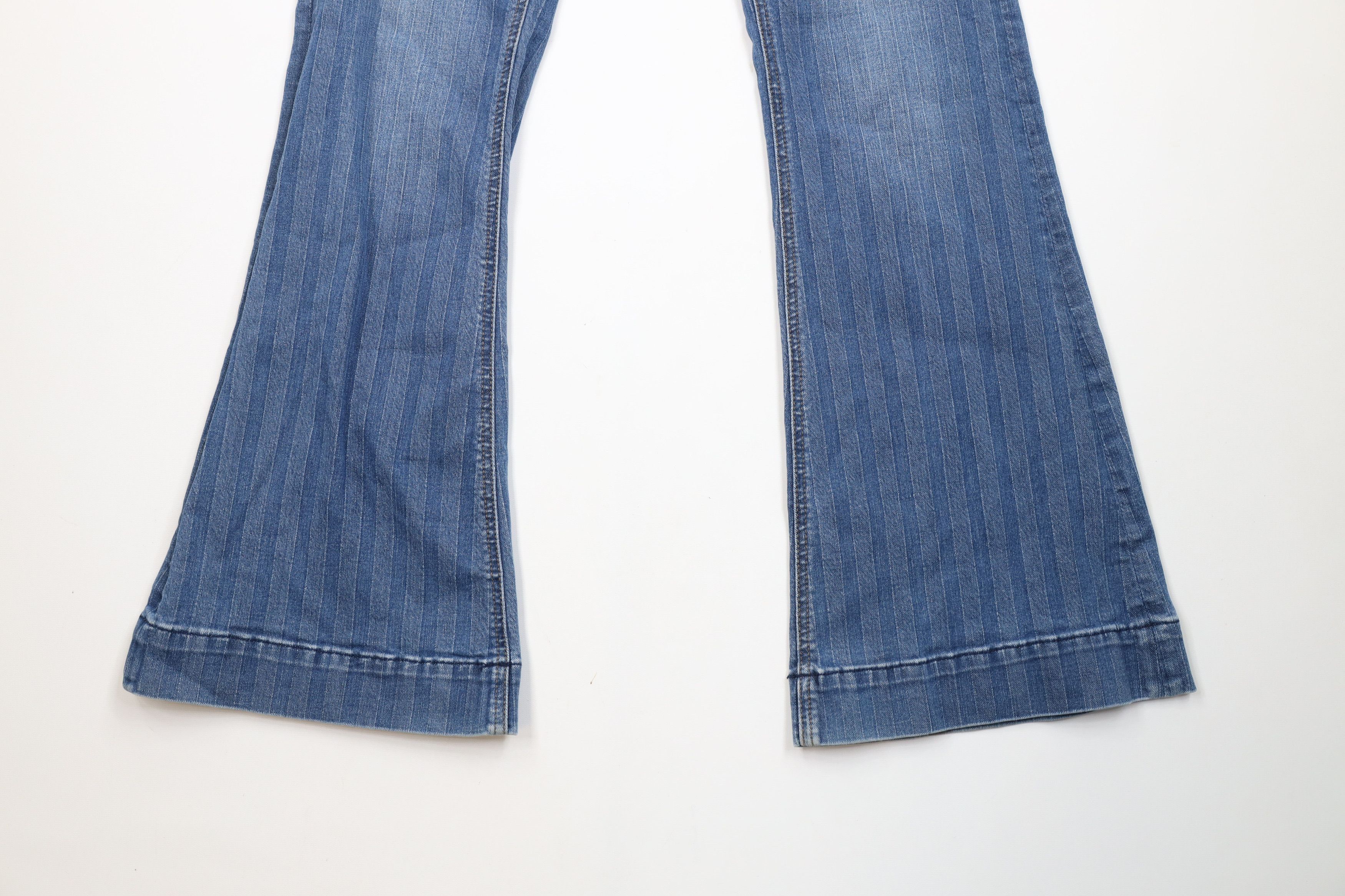 Vintage Vintage Y2K Streetwear Stretch Babydoll Bell Bottoms Jeans Size 26" / US 2 / IT 38 - 4 Thumbnail