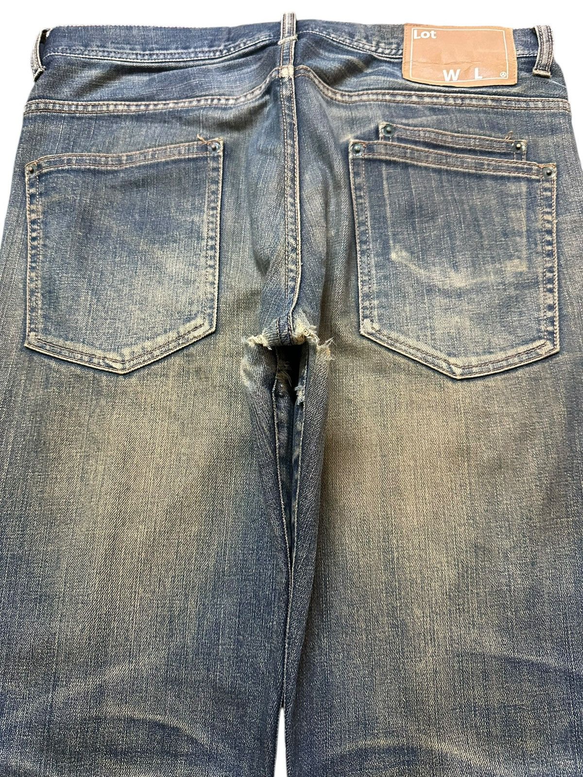 ABAHOUSE Vintage Japanese Abahouse Mud Wash Style Jeans Size US 33 - 5 Thumbnail