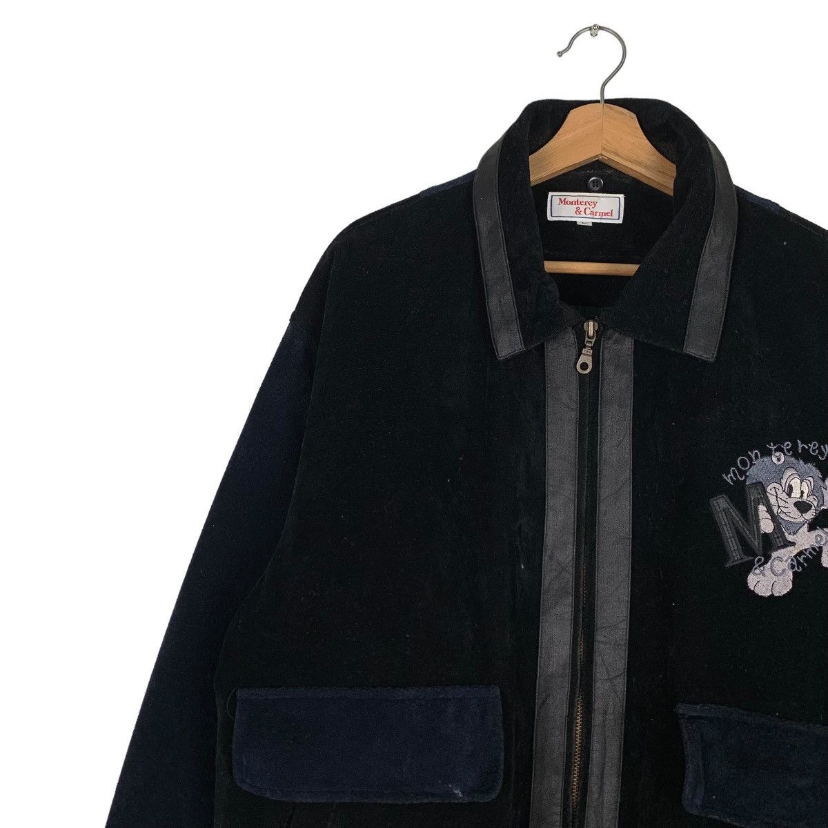 Japanese Brand MONTEREY & CARMEL Domenica Big Logo Cartoon Jacket #0918-C41 Size US L / EU 52-54 / 3 - 6 Thumbnail