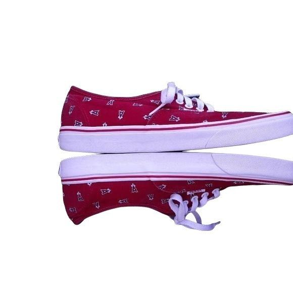 Vans Vans Low Top Sneakers Womens 11.5 Men 10 MLB Los Angeles Ang Size US 10 / EU 43 - 10 Thumbnail