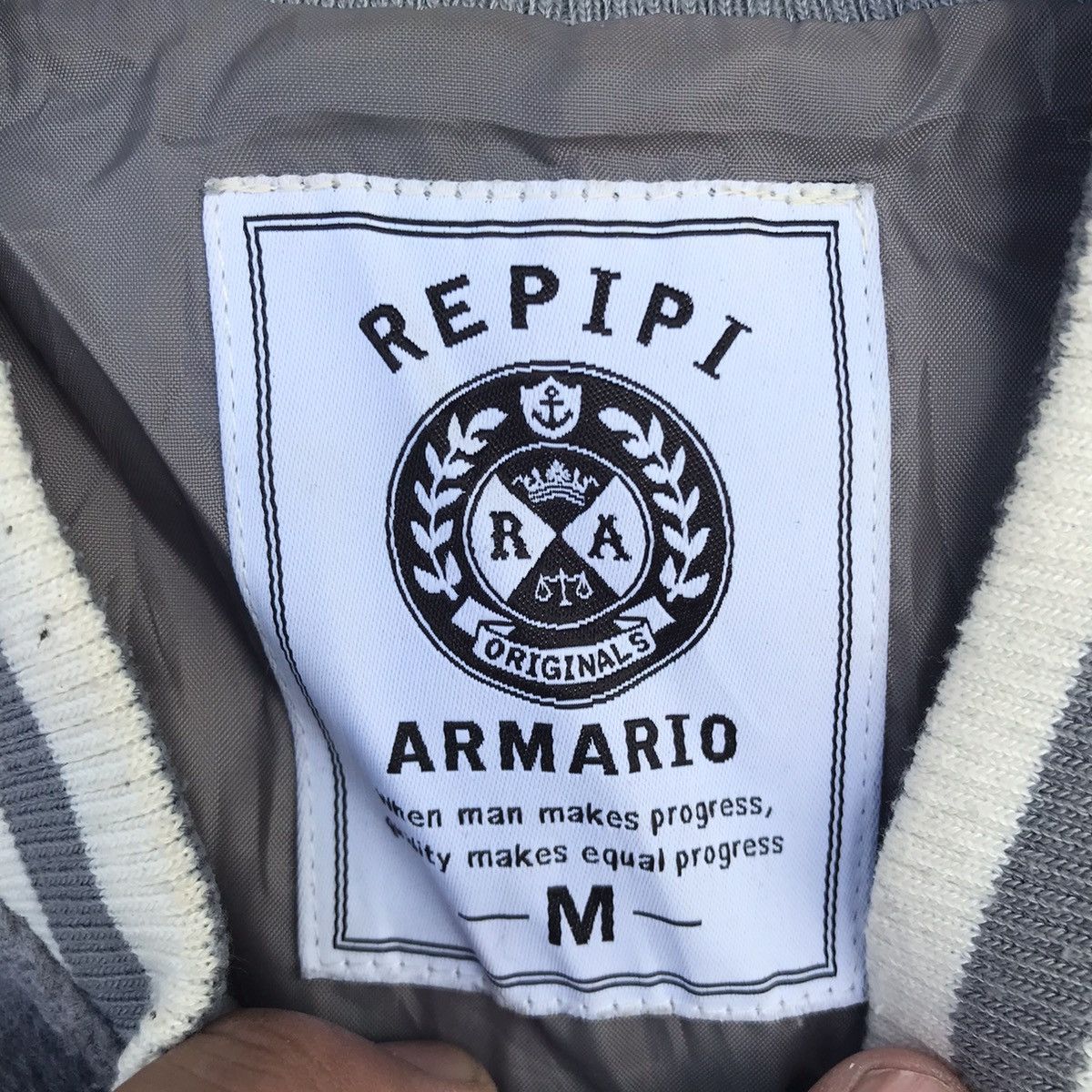 Beauty Beast × Japanese Brand Repipi Armario Varsity Women Jacket Size M / US 6-8 / IT 42-44 - 10 Thumbnail