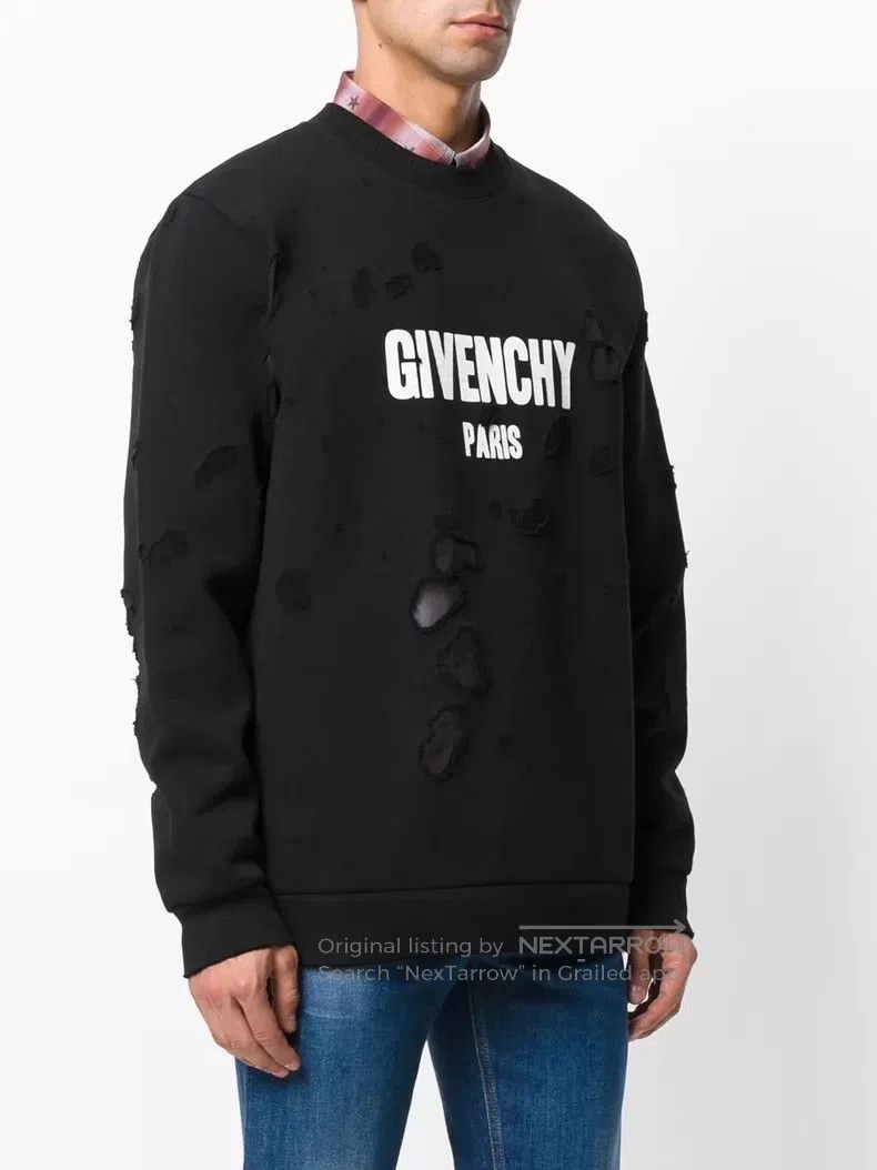 Givenchy Givenchy Ripped Hoodie Size US XS / EU 42 / 0 - 8 Thumbnail