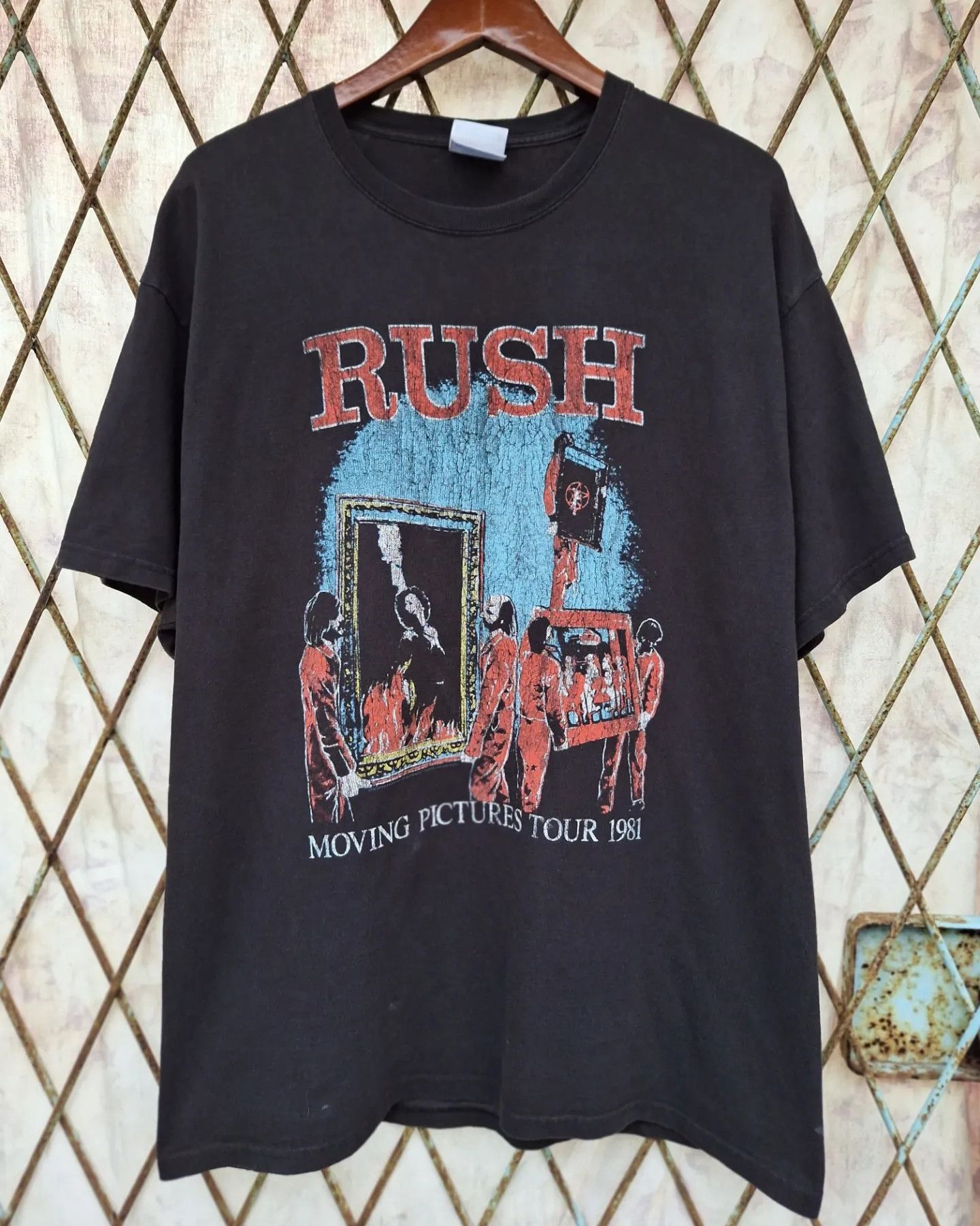 Vintage Vintage Rush 00s album moving picture not oasis deftones Size US XL / EU 56 / 4 - 1 Thumbnail